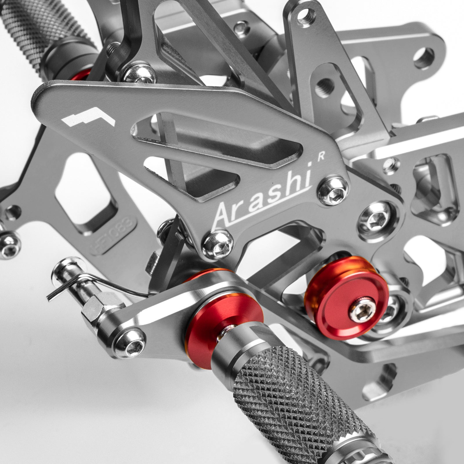 Czarny tylny pedał podnóżka dla Honda CBR600RR ABS 2009-2015 2014 Generic