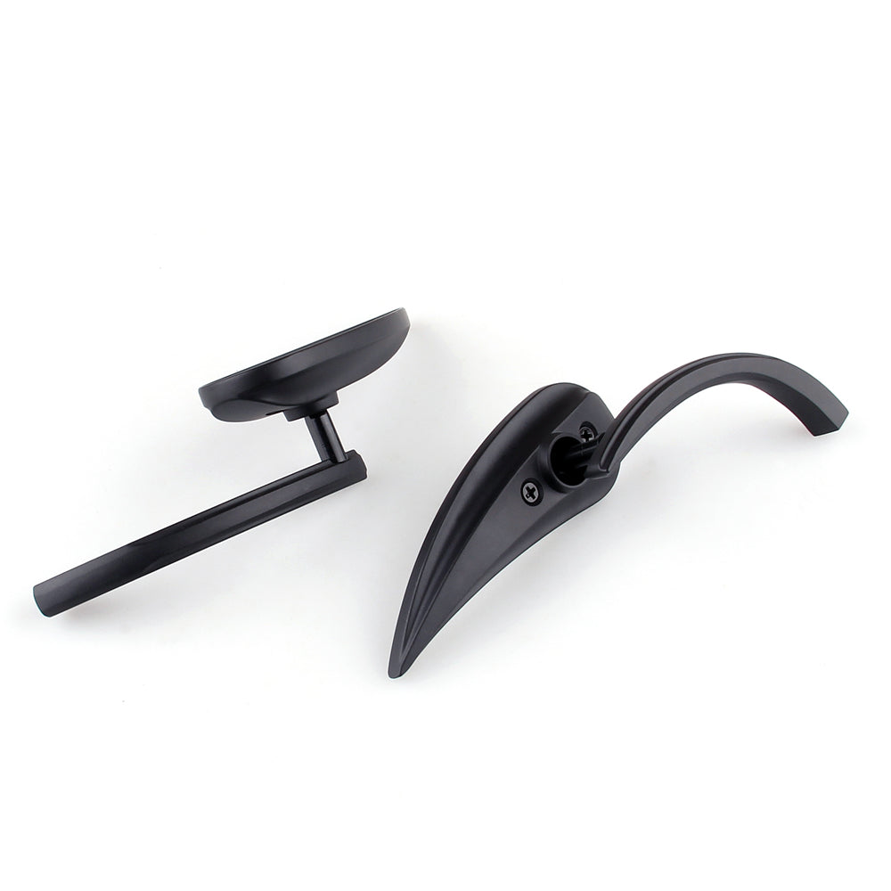 Rétroviseurs Teardrop Chrome Fit Honda Suzuki Kawasaki Victory Harley Generic