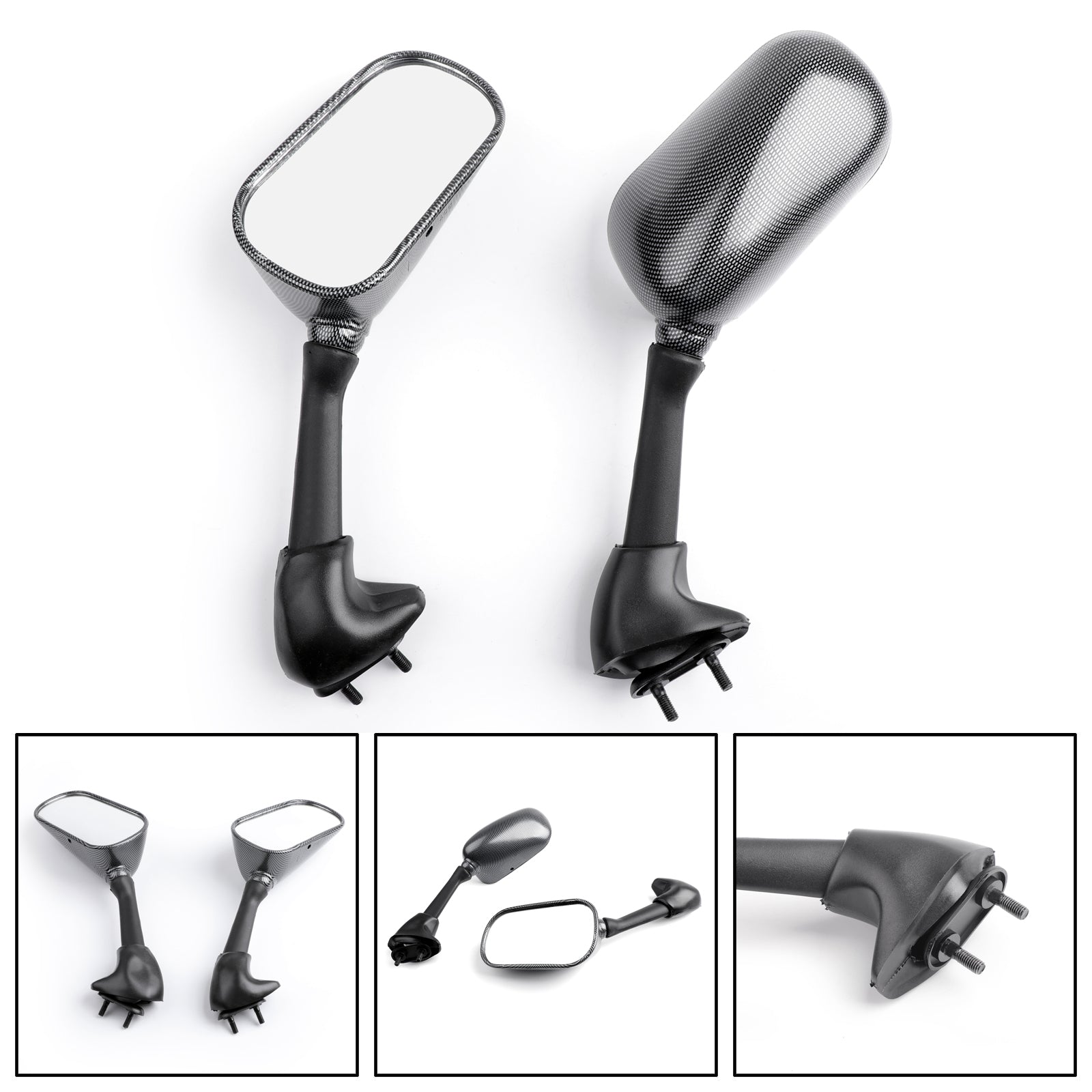 Rétroviseurs Pour Yamaha YZF 600 R6 2003-2005 YZF R6S 2006-2008 Générique