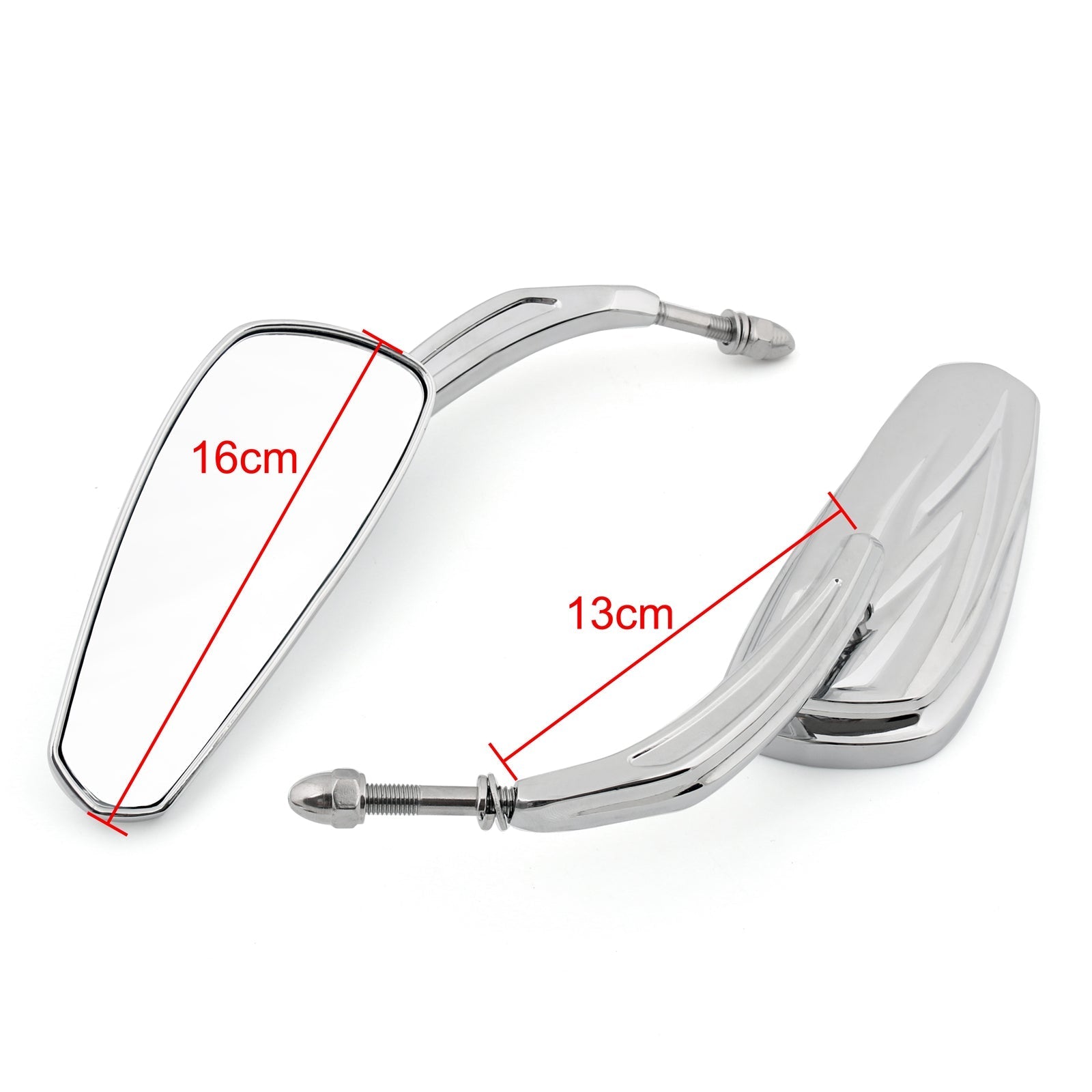 HARLEY CVO Dyna Fat Bob Heritage xlx Specchi generici