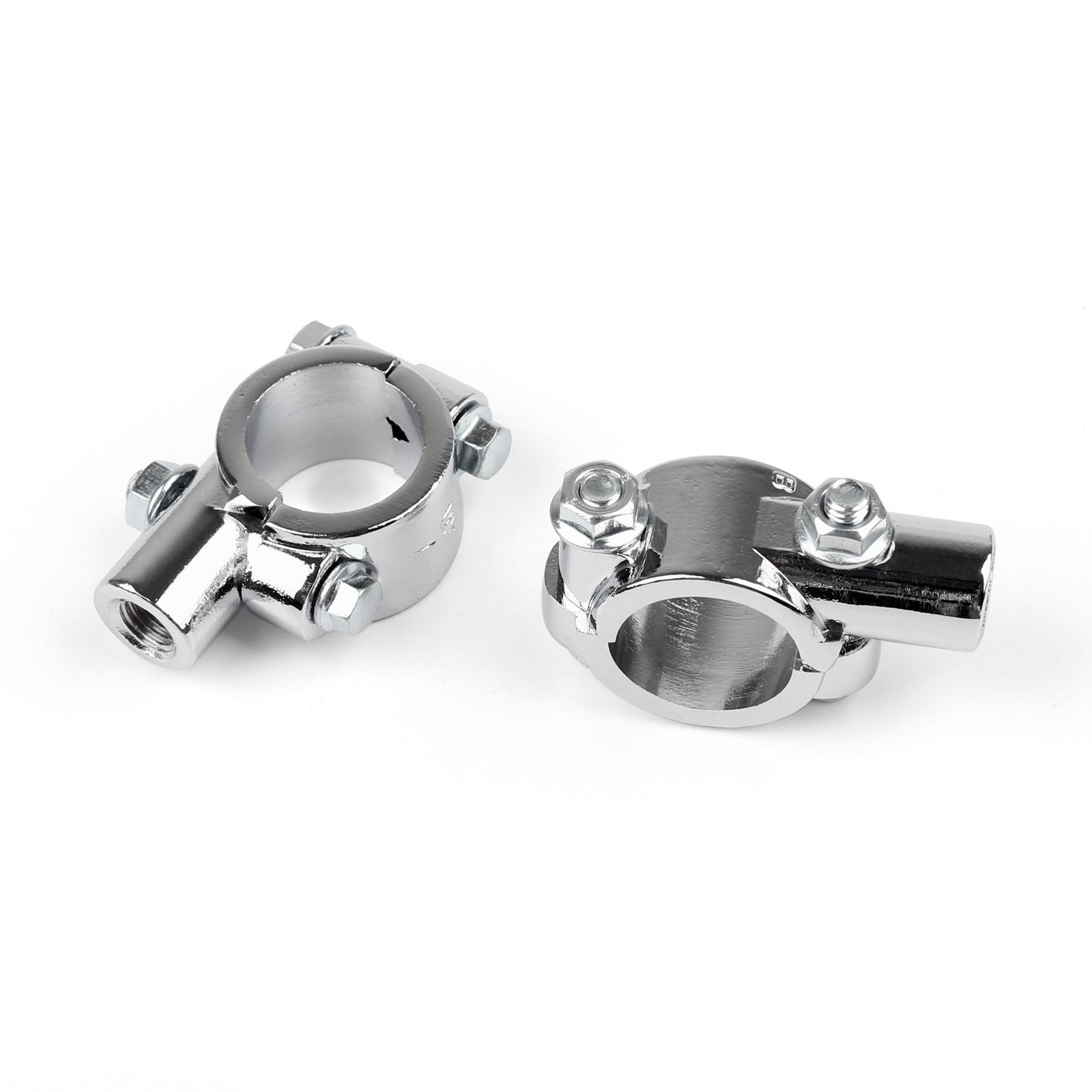 Moto vélo 1 guidon 10MM filetage miroir support pince adaptateur générique