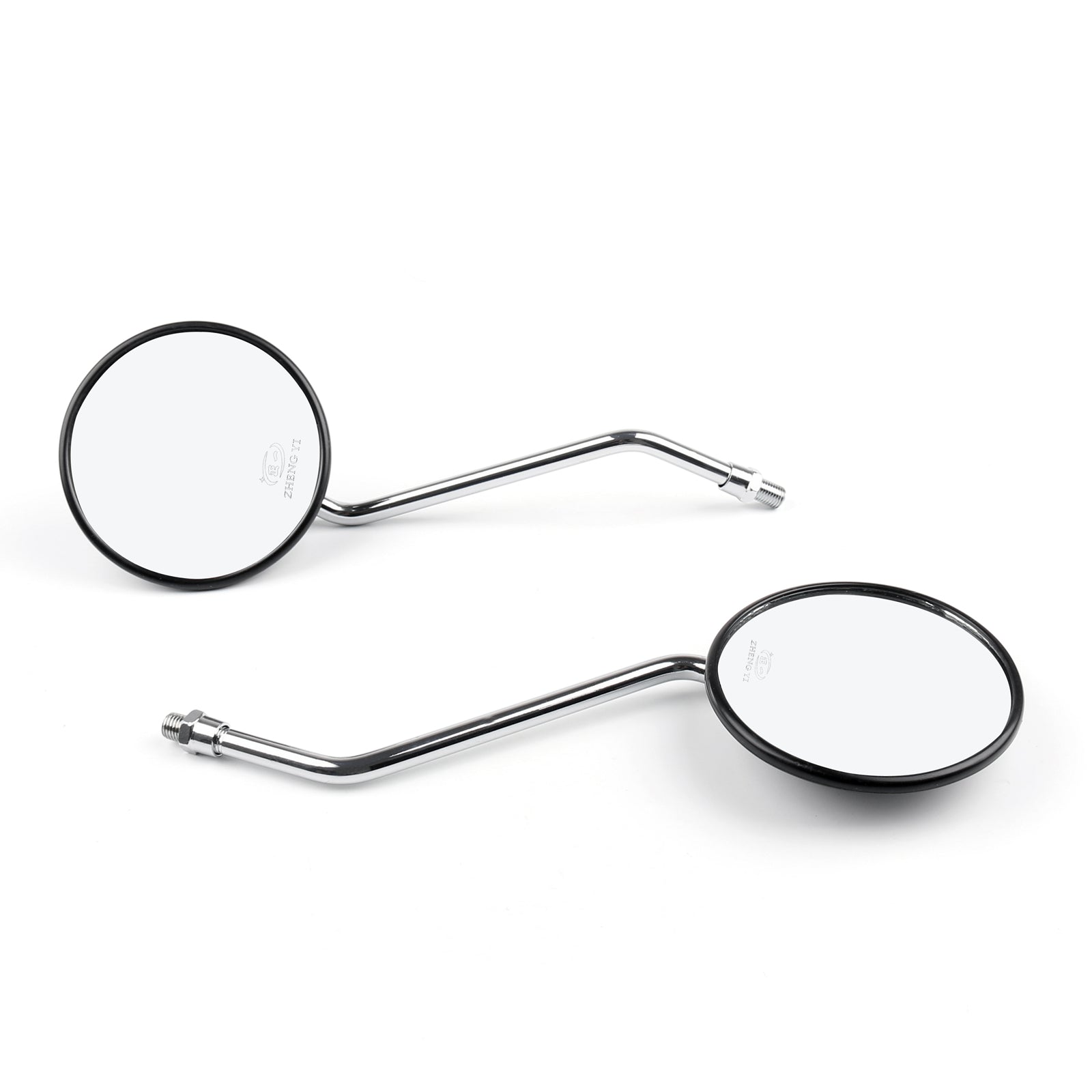 10 mm zwarte zijspiegels voor Honda XR250 XR400 XR600 TLR200 XL100 Generiek