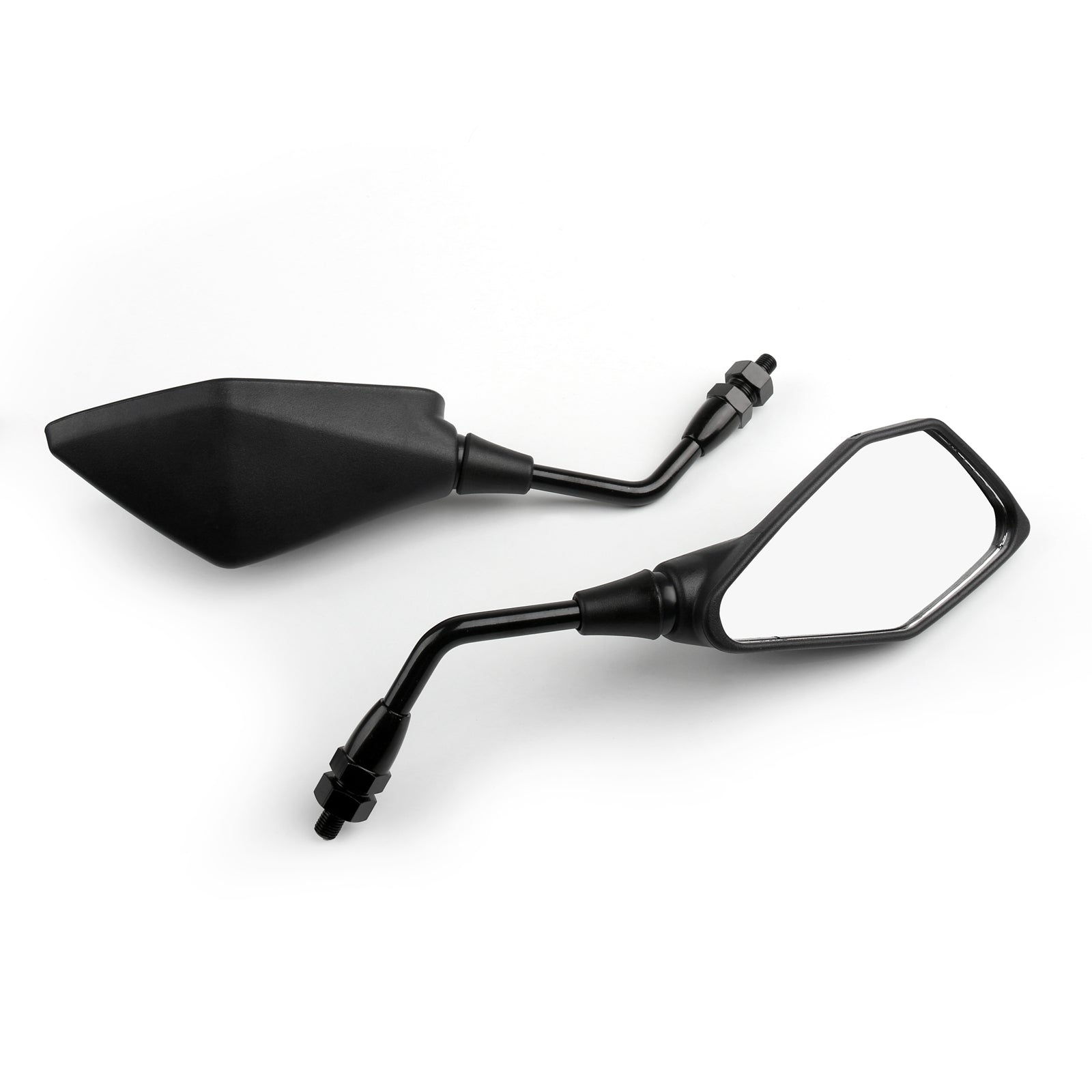 Rétroviseurs 10mm pour Kawasaki ER650 ER-6N 12-16 ZR800 Z800 13-16 Z250SL Générique