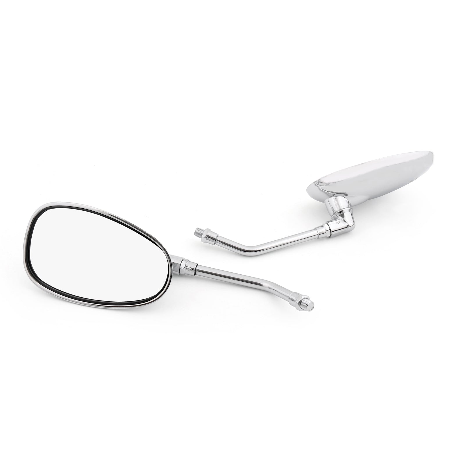 Espejos retrovisores de motocicleta de 10mm para Yamaha XV1100/535/750 SR125/185/250 SRX600 genérico