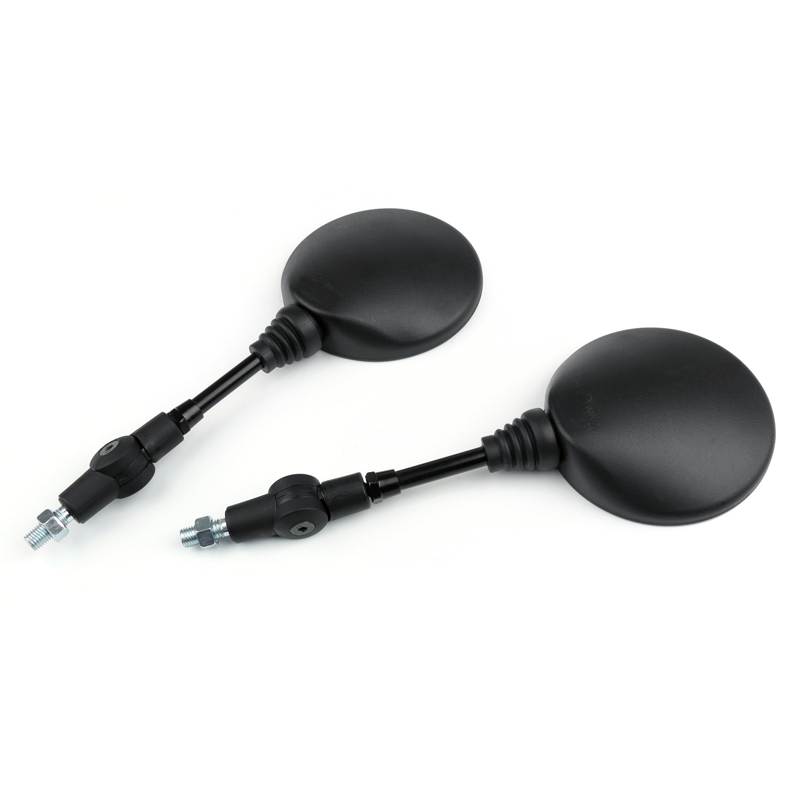 Specchietti laterali moto custom da 10mm per Kawasaki KL250 KL600 KL650 generico