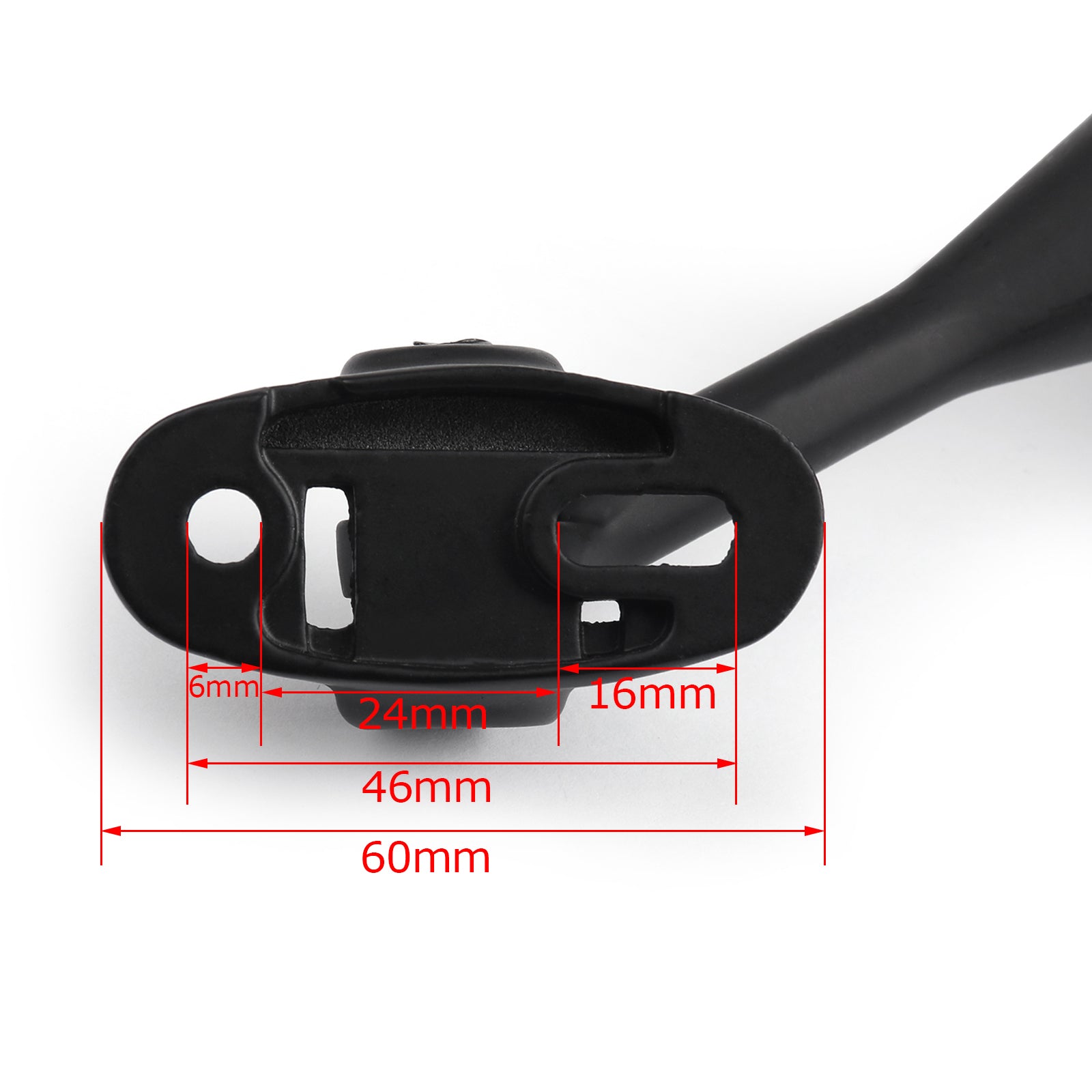 Zwarte zijspiegels links en rechts voor Hyosung GT 125R 250R 650R 650S Generiek