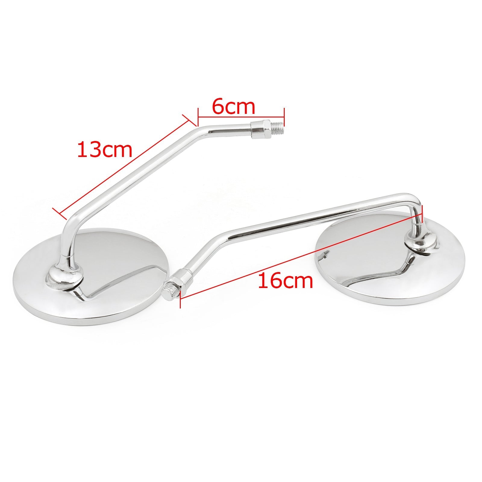 Specchietti retrovisori moto per Suzuki A100 GT185 GT750 T500 GT550 GT380 GT250 generico