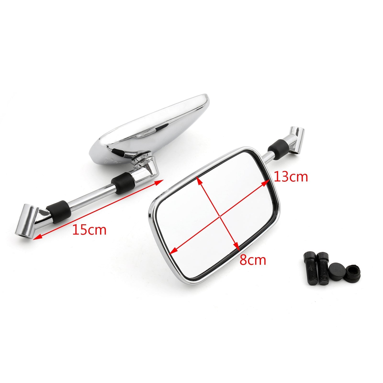 Espejo retrovisor lateral de 10mm, avance para Suzuki VS600 VS750 VL800 genérico