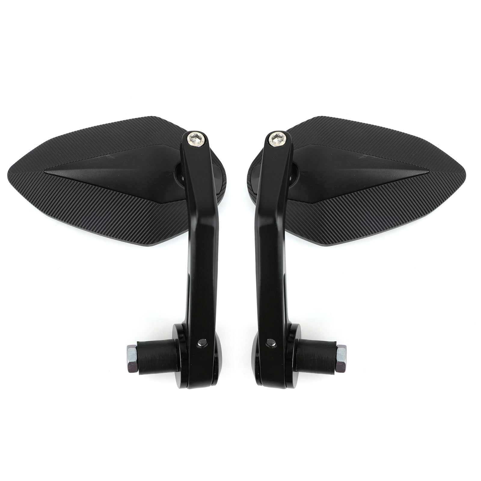 CNC moto 7/8 guidon fin rétroviseurs latéraux pour Bobber Cafe Racer générique