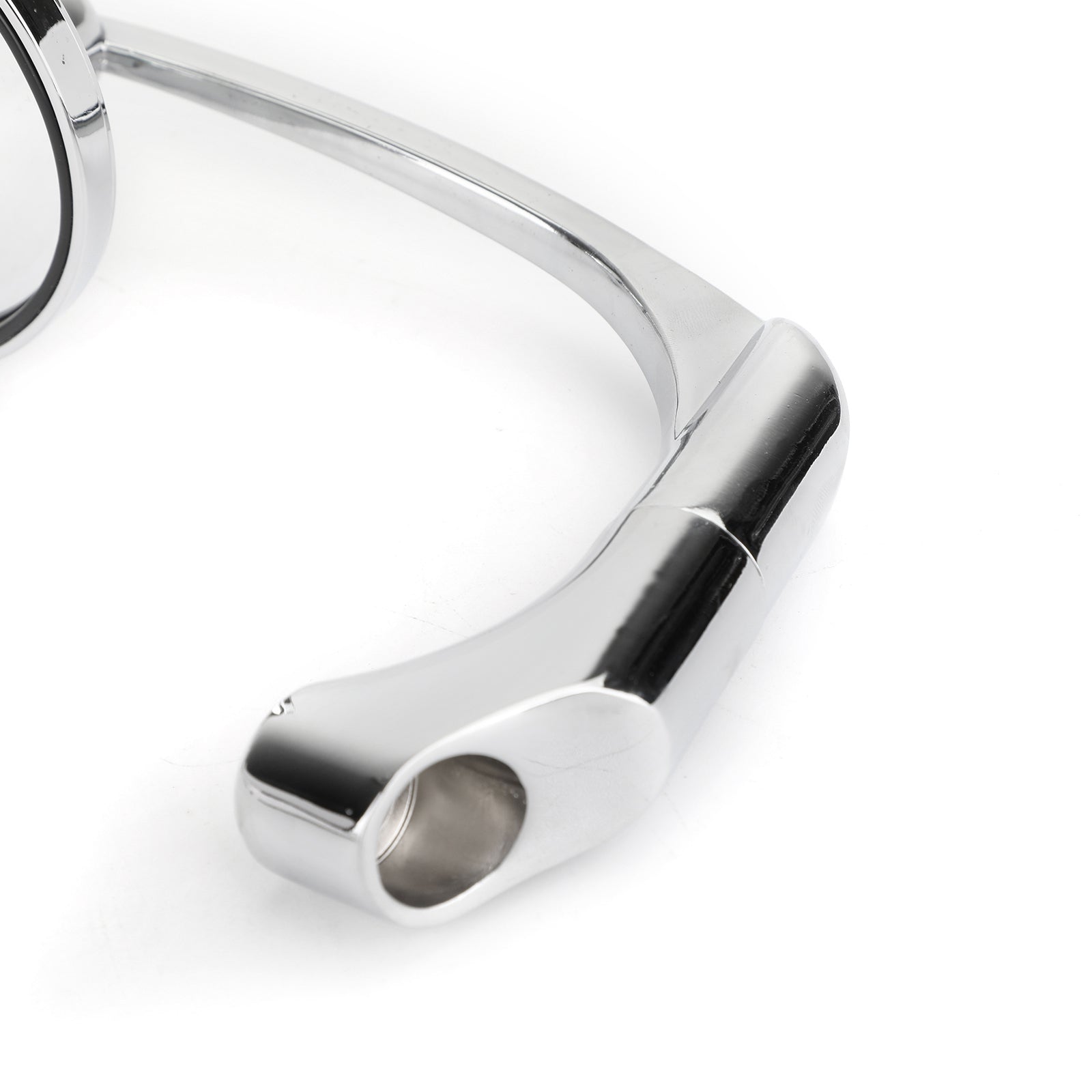 Para M8 M10 Retro L-Bar Round M10 M10 M10 Widoków dla Cafe Racer Bobber Custom Motorcycle Generic