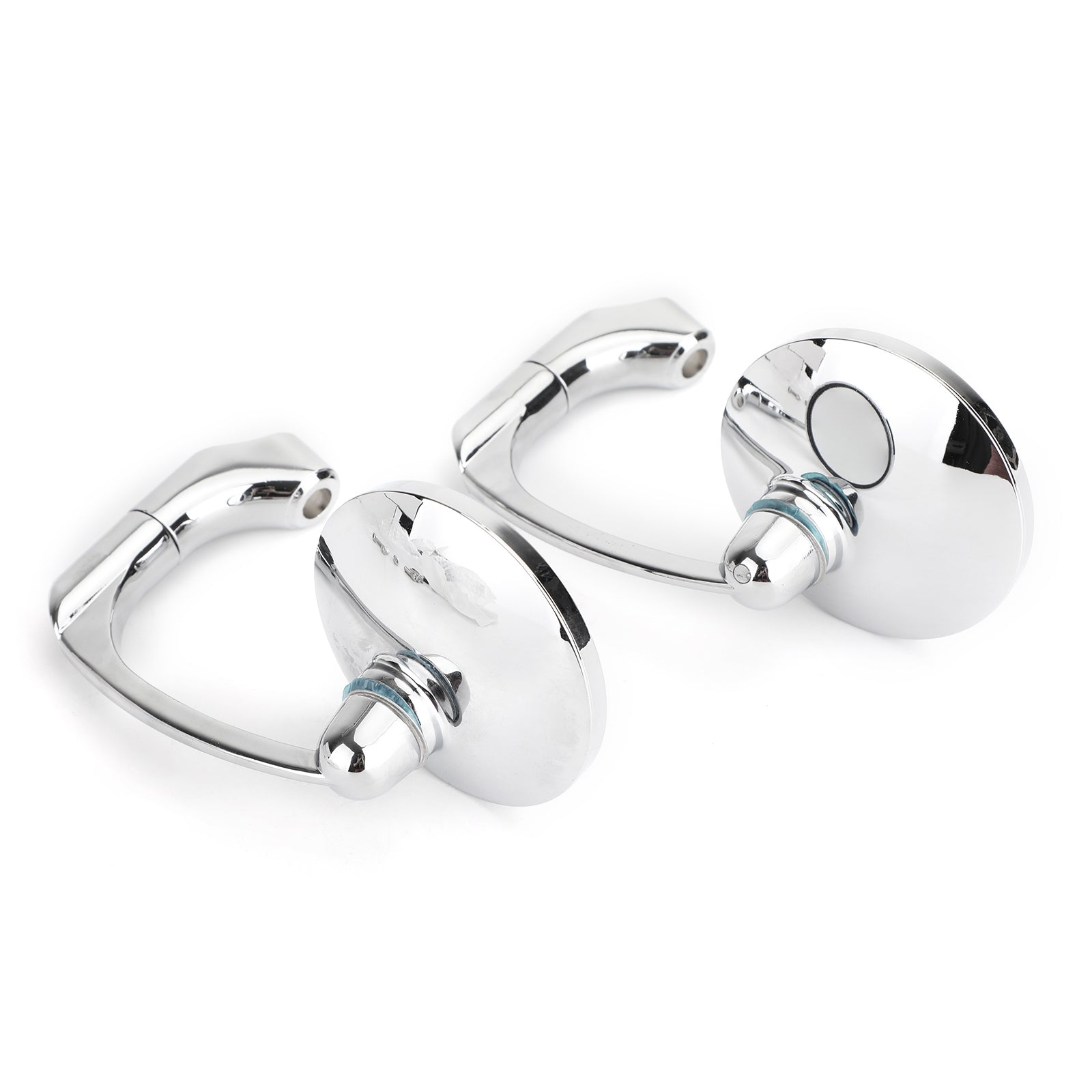 Para M8 M10 Retro L-Bar Round M10 M10 M10 Widoków dla Cafe Racer Bobber Custom Motorcycle Generic