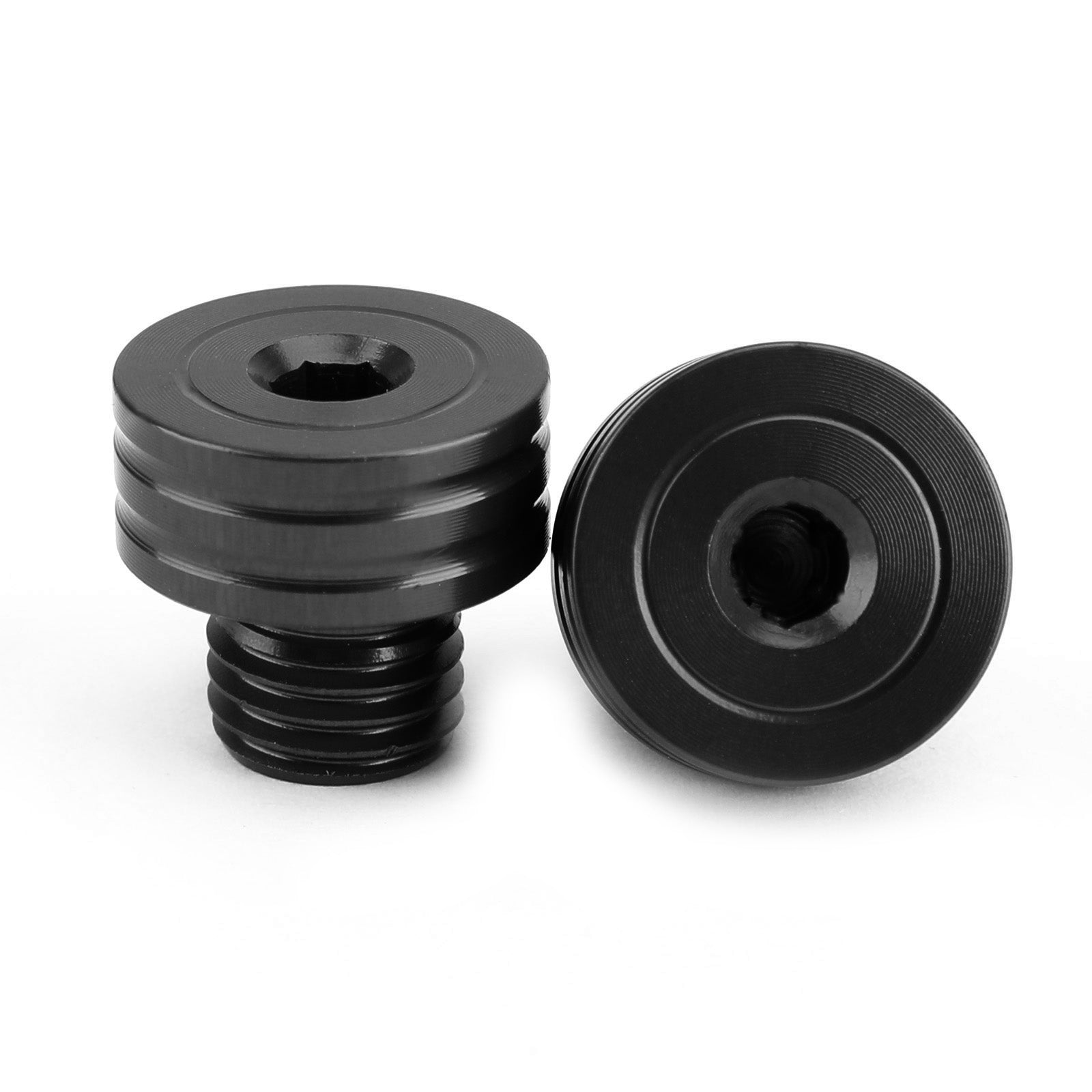 Śruby zacięcia ruchu lustra M10x1.25 mm dla Suzuki GSR400 DL650 SV650 GSX-S750 1000 Generic