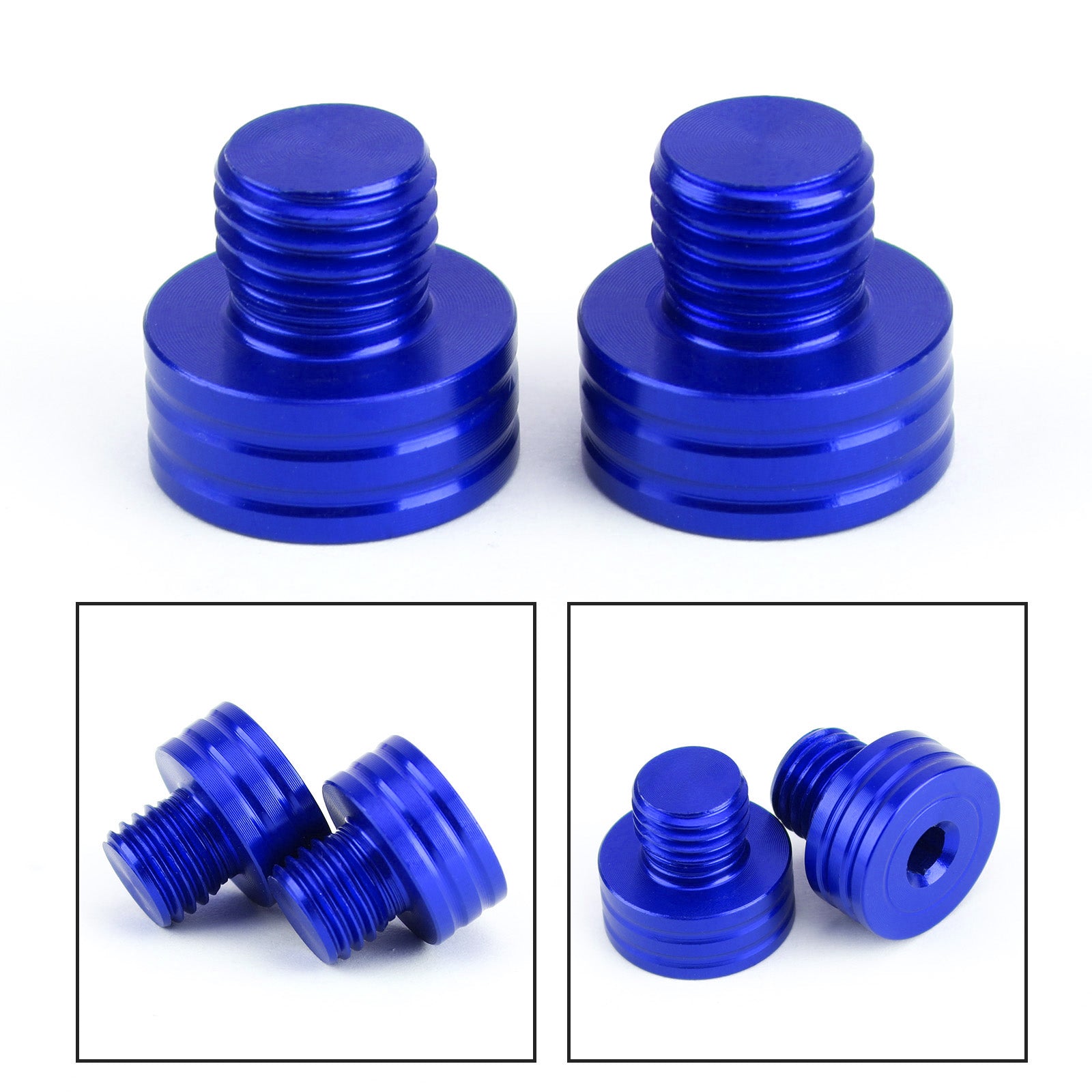 Śruby zacięcia ruchu lustra M10x1.25 mm dla Suzuki GSR400 DL650 SV650 GSX-S750 1000 Generic