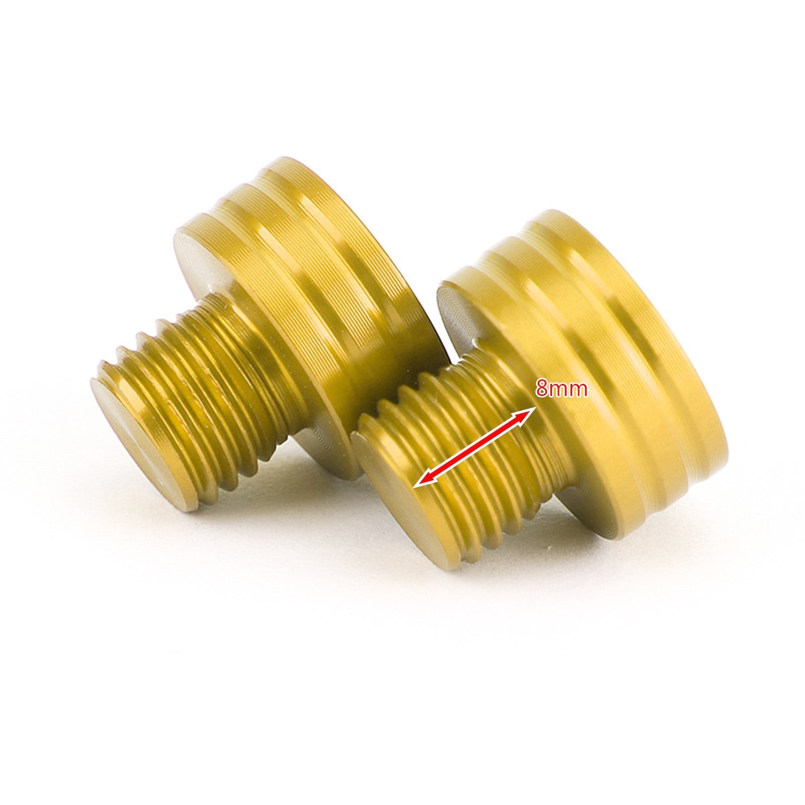 Śruby zacięcia ruchu lustra M10x1.25 mm dla Suzuki GSR400 DL650 SV650 GSX-S750 1000 Generic