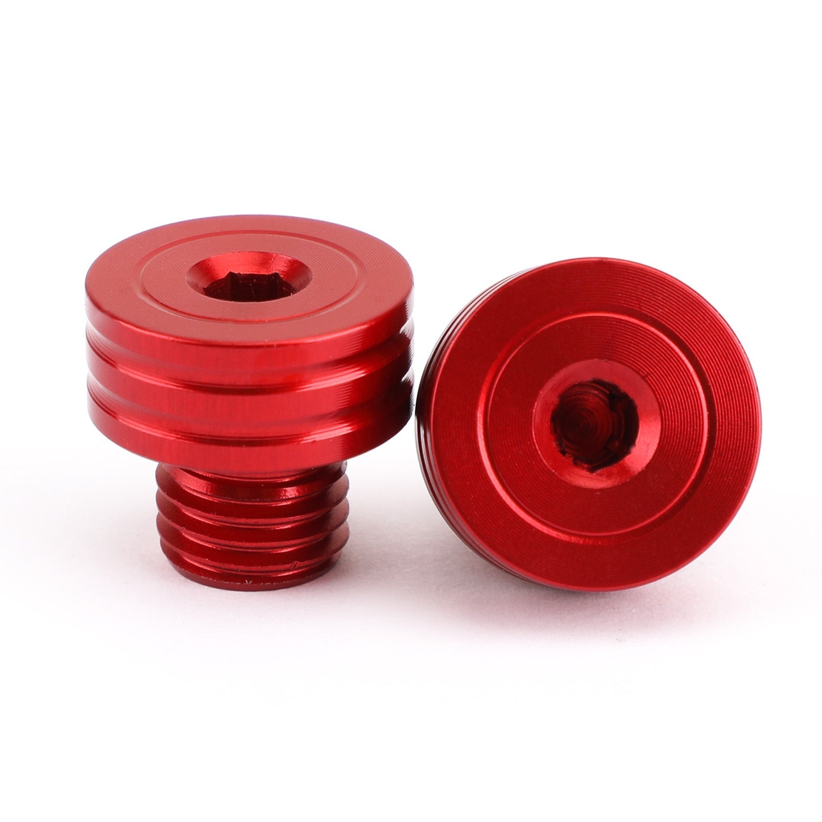 Śruby zacięcia ruchu lustra M10x1.25 mm dla Suzuki GSR400 DL650 SV650 GSX-S750 1000 Generic