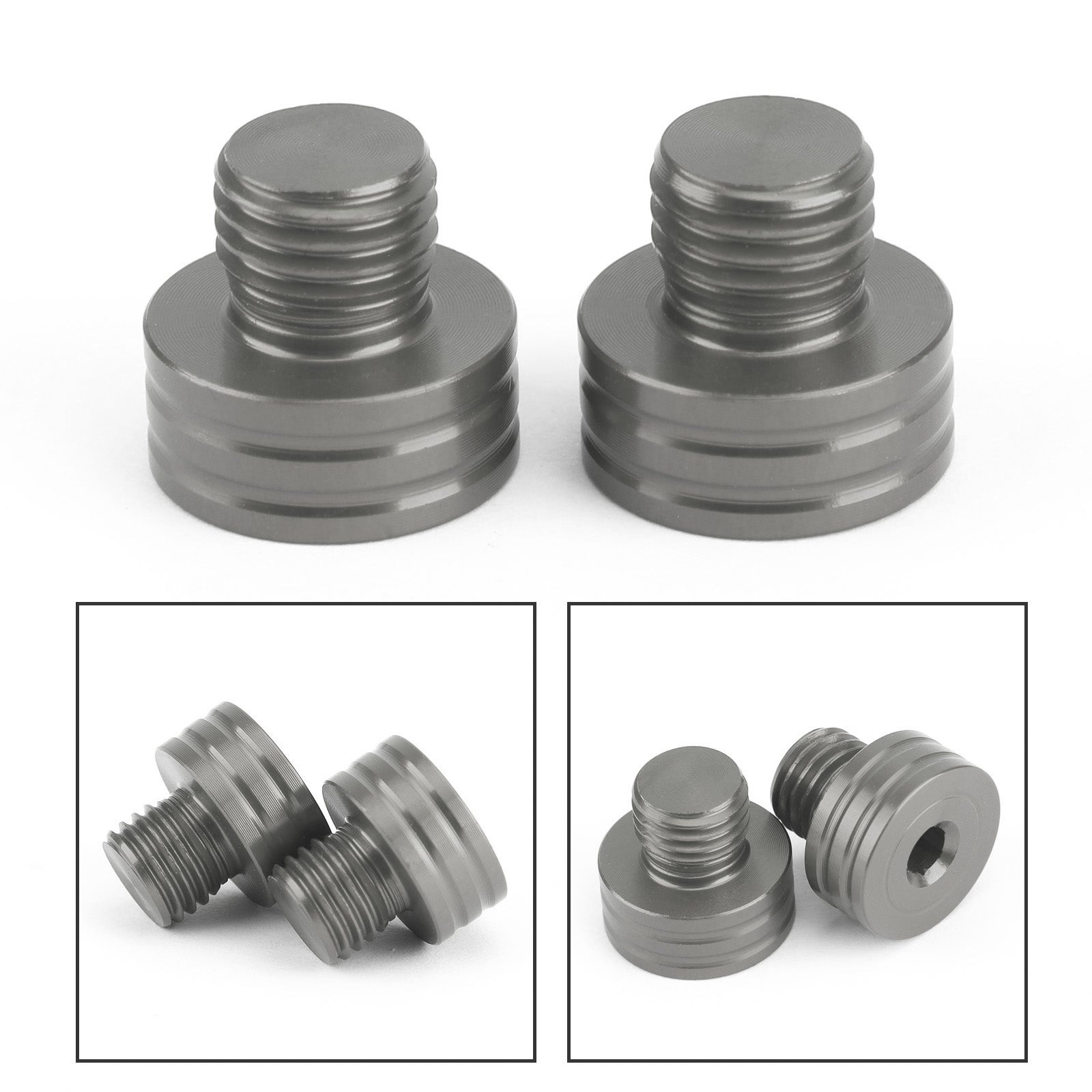 Śruby zacięcia ruchu lustra M10x1.25 mm dla Suzuki GSR400 DL650 SV650 GSX-S750 1000 Generic