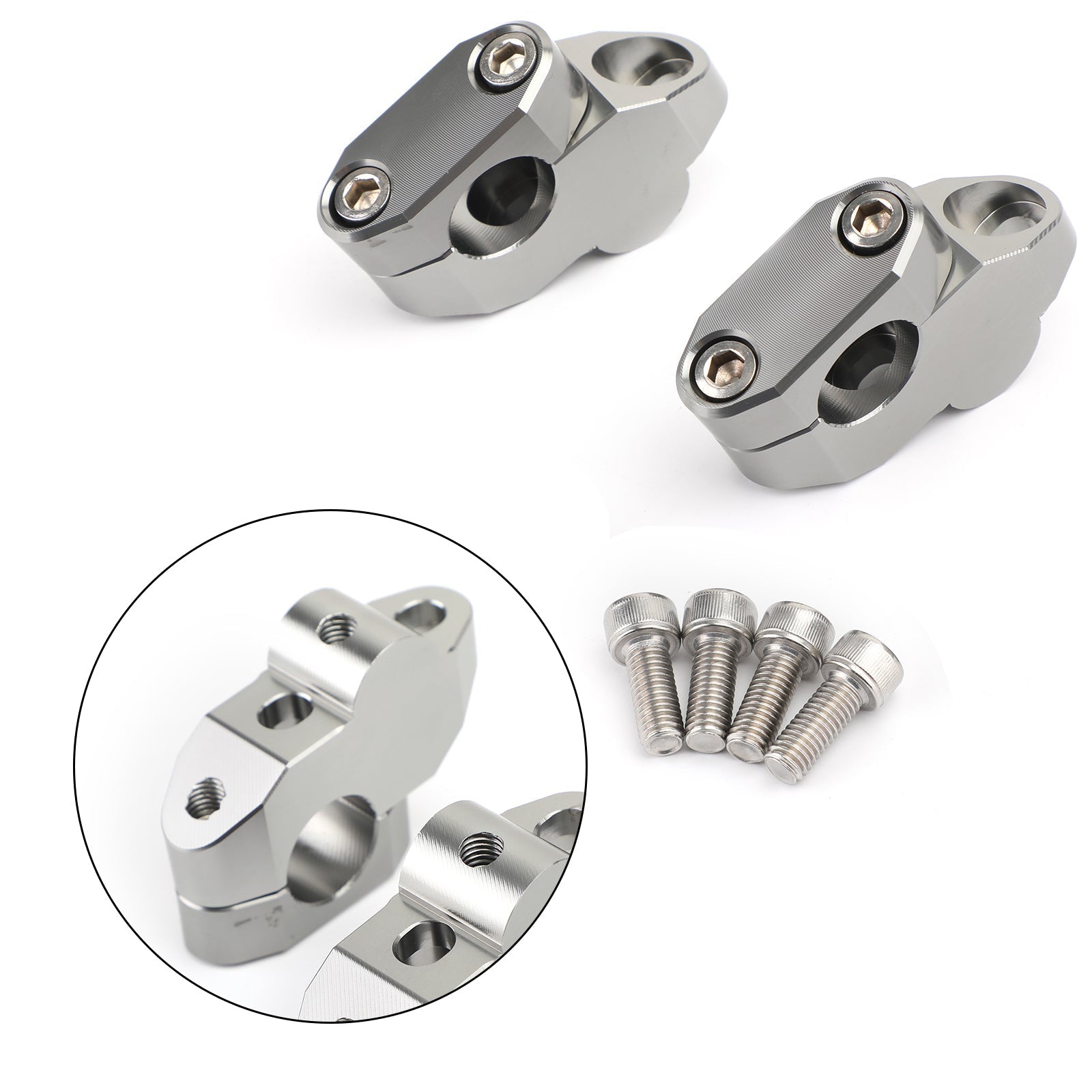 Aluminijasta vozovnica 1 Vzpon 7/8 upravljavcev krmila za ATV Motorcycle Moto Quad Generic