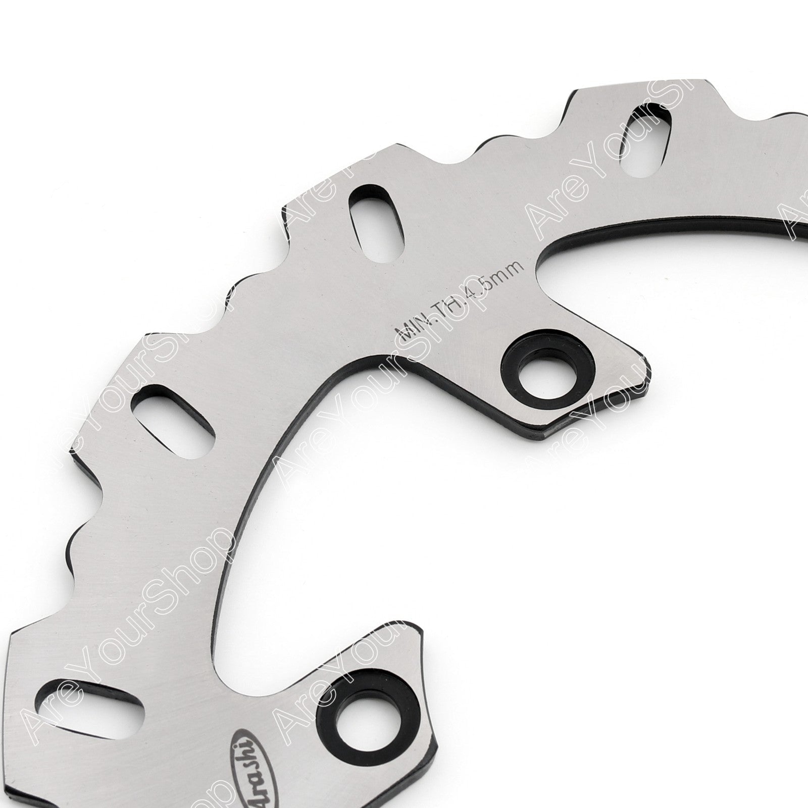 Rotore del disco freno posteriore per Yamaha FZ6 Fazer 600 04-08 FZ1 Fazer 1000 ABS 07-12 Generico