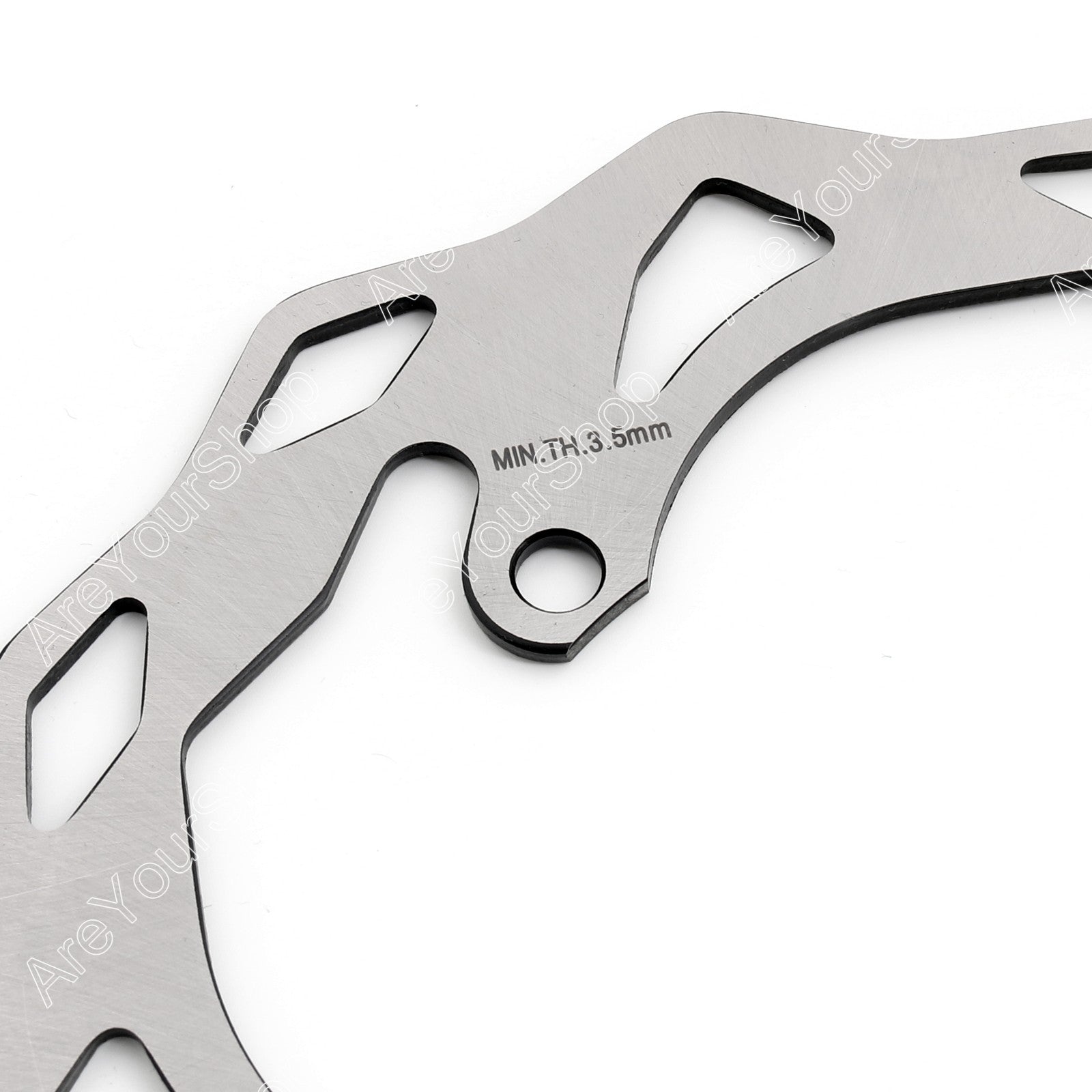 Rotore del disco freno posteriore Arashi per Kawasaki KX250 03-08 KLX 450R 07-16 KX F 250 450 Generico