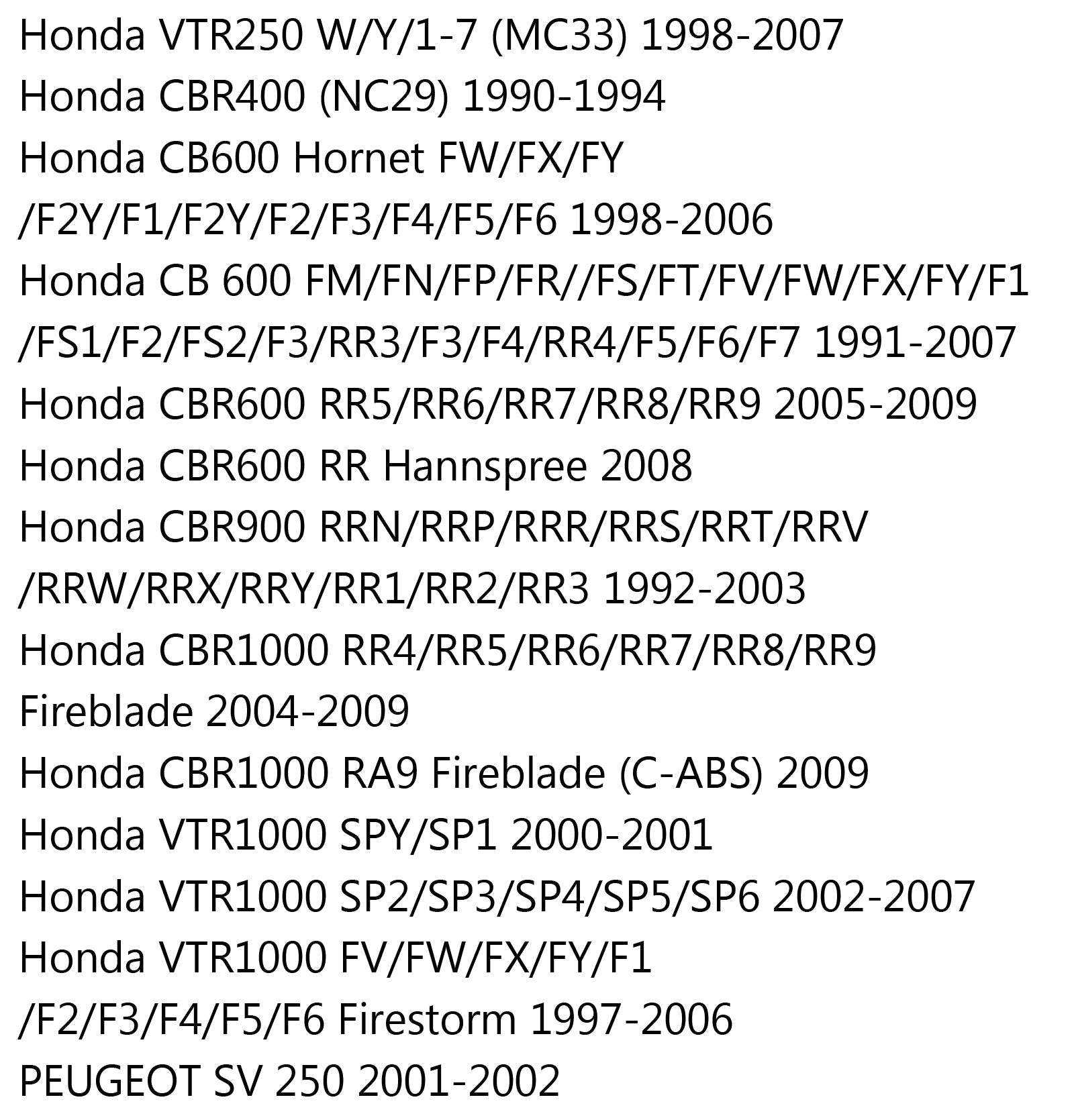 Rotor de disque de frein arrière pour Honda CB250 FES250 CB400 CB500 CB750 CB900 NSS250 générique