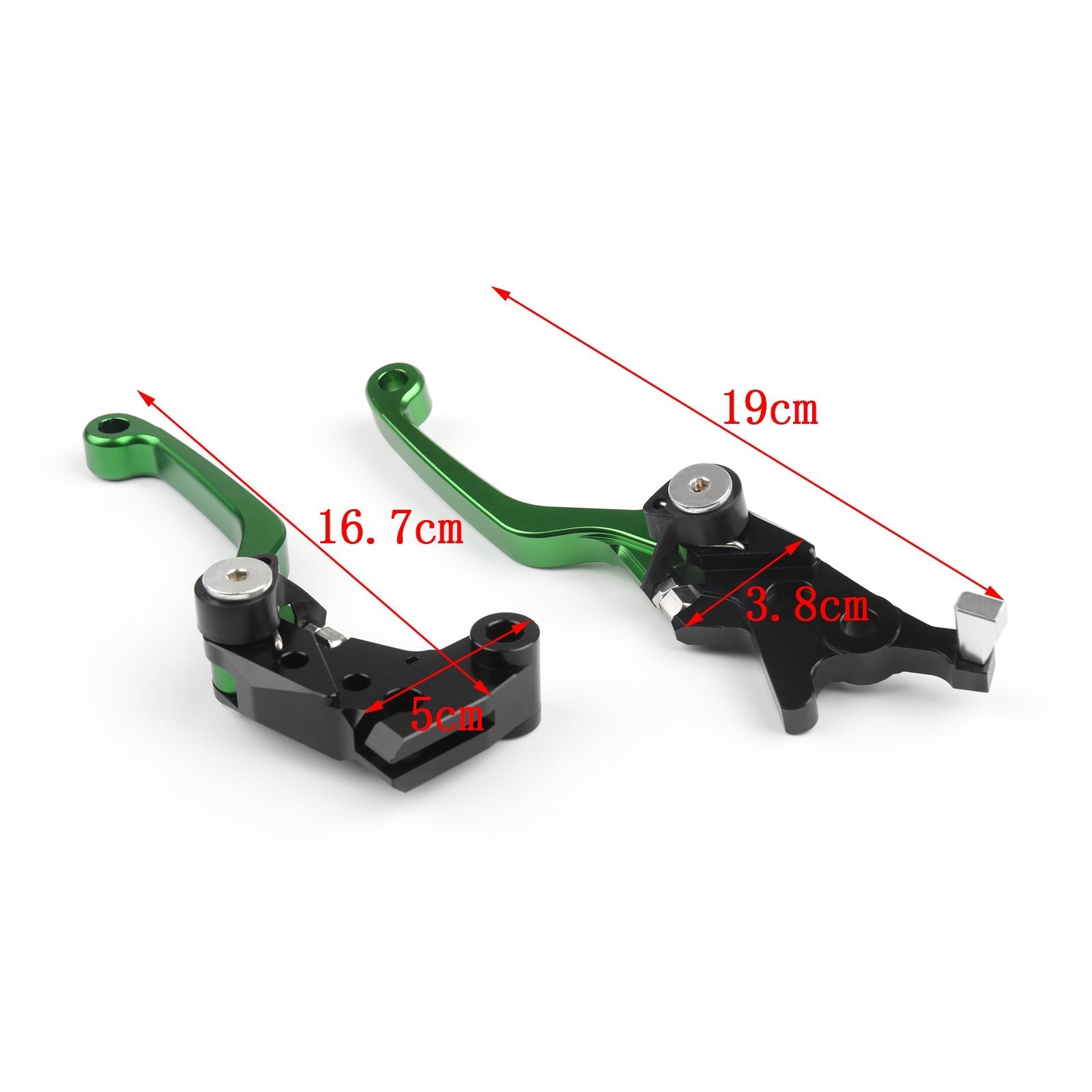 Leviers d'embrayage de frein pivotants adaptés pour Kawasaki KLX250/D-TRACKER KLX150S KLX125 générique