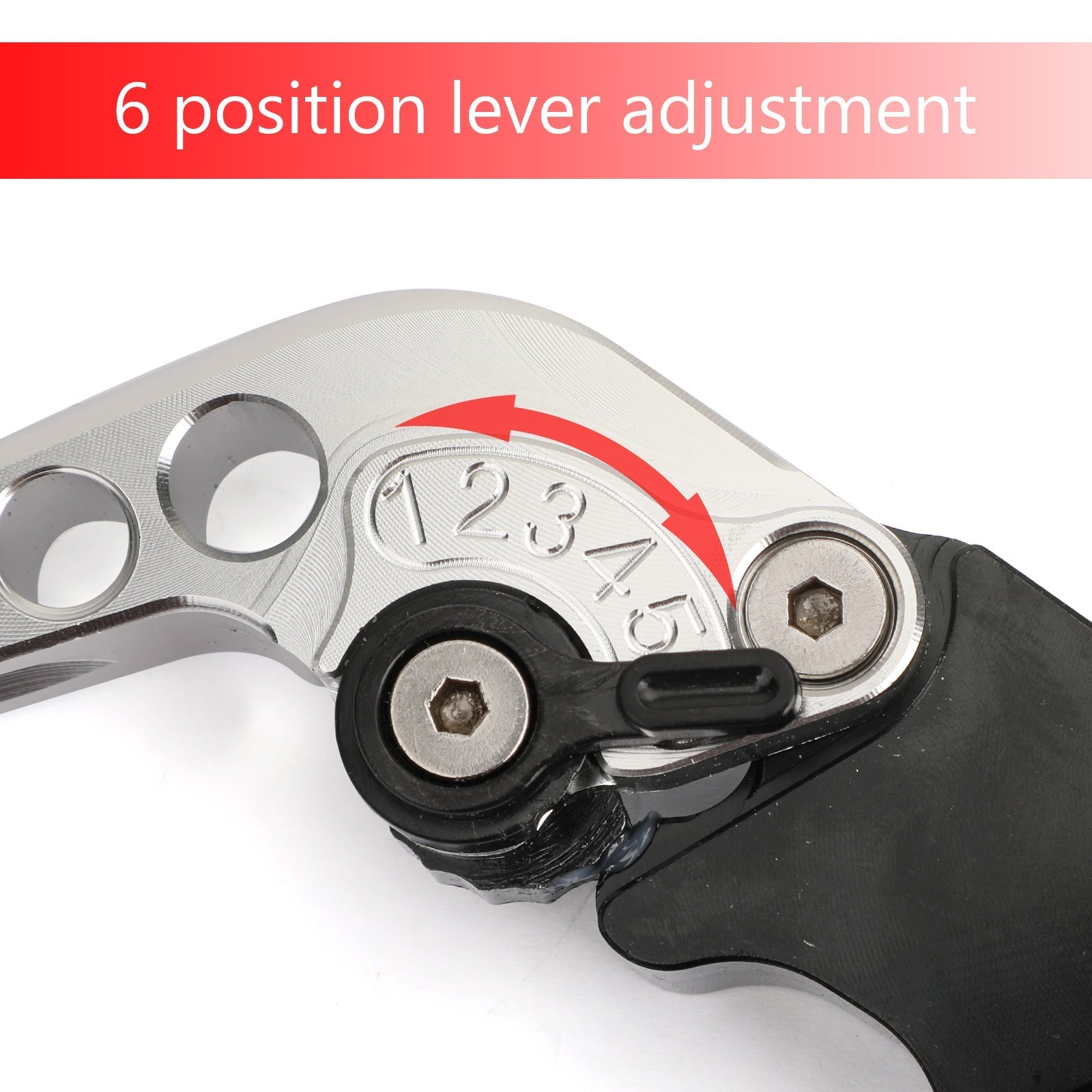 Levi in desni motocikel aluminijaste zavorne ročice za pulsar ns 200 generičnih modenas.