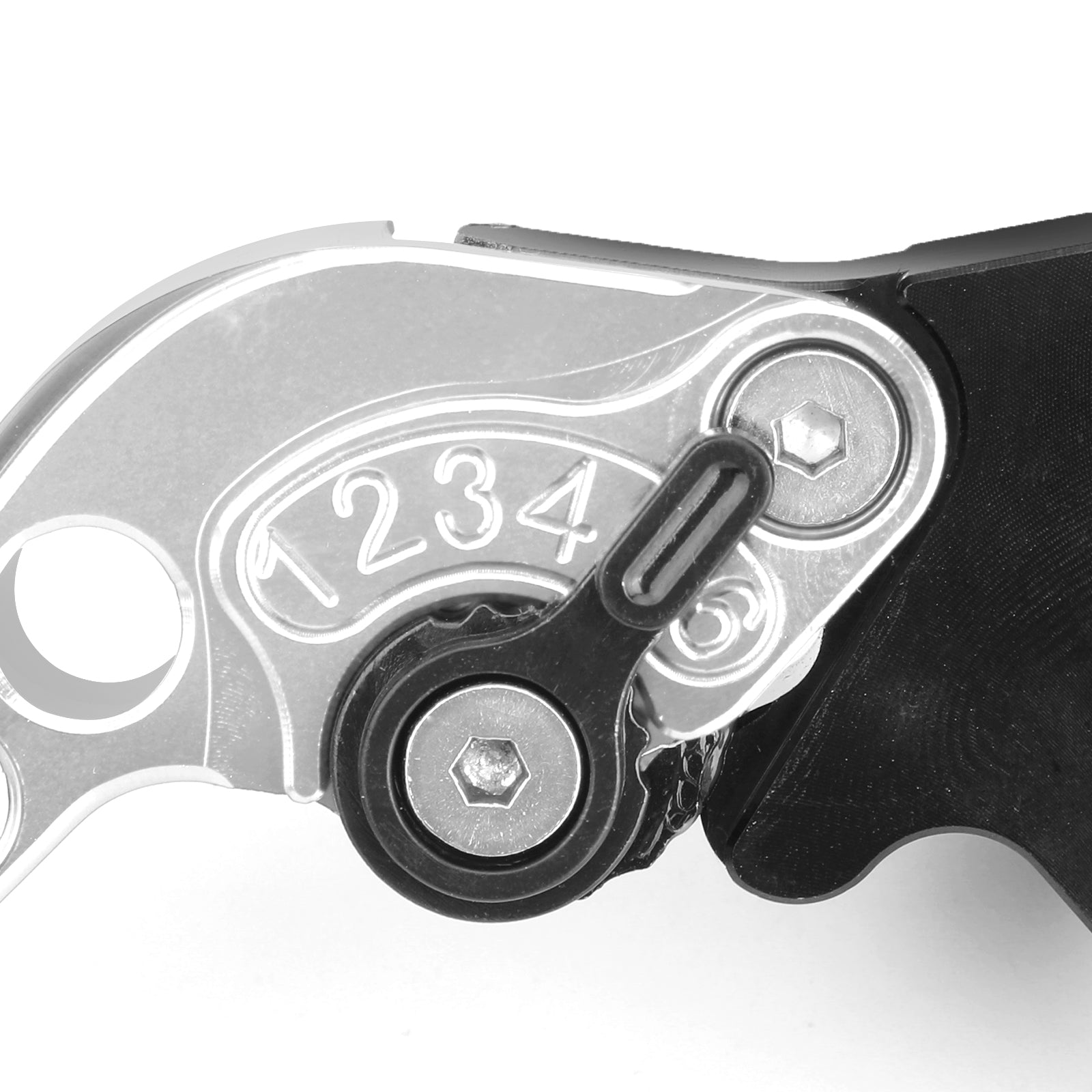 Leve della frizione del freno per Kawasaki Ninja 250 300 argento generico