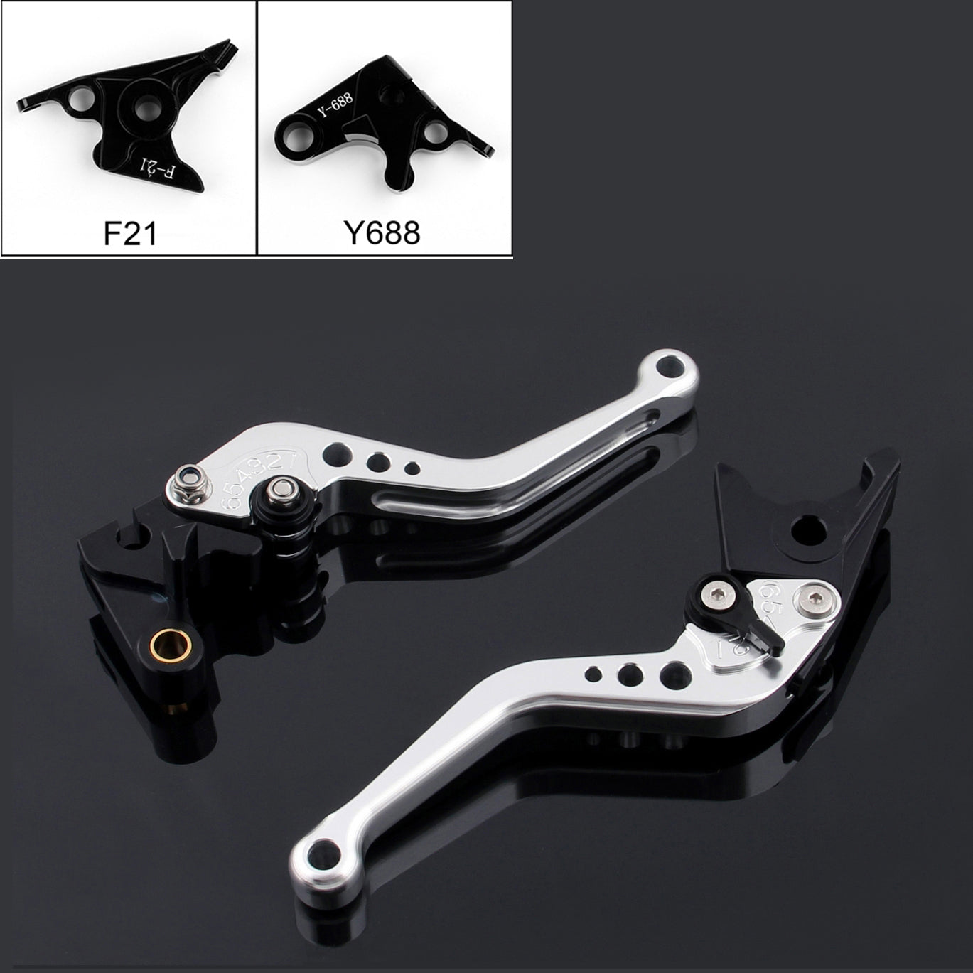 Leve a frizione freno corta per Yamaha YZF 1000 R1 1999-2001 2000 generico