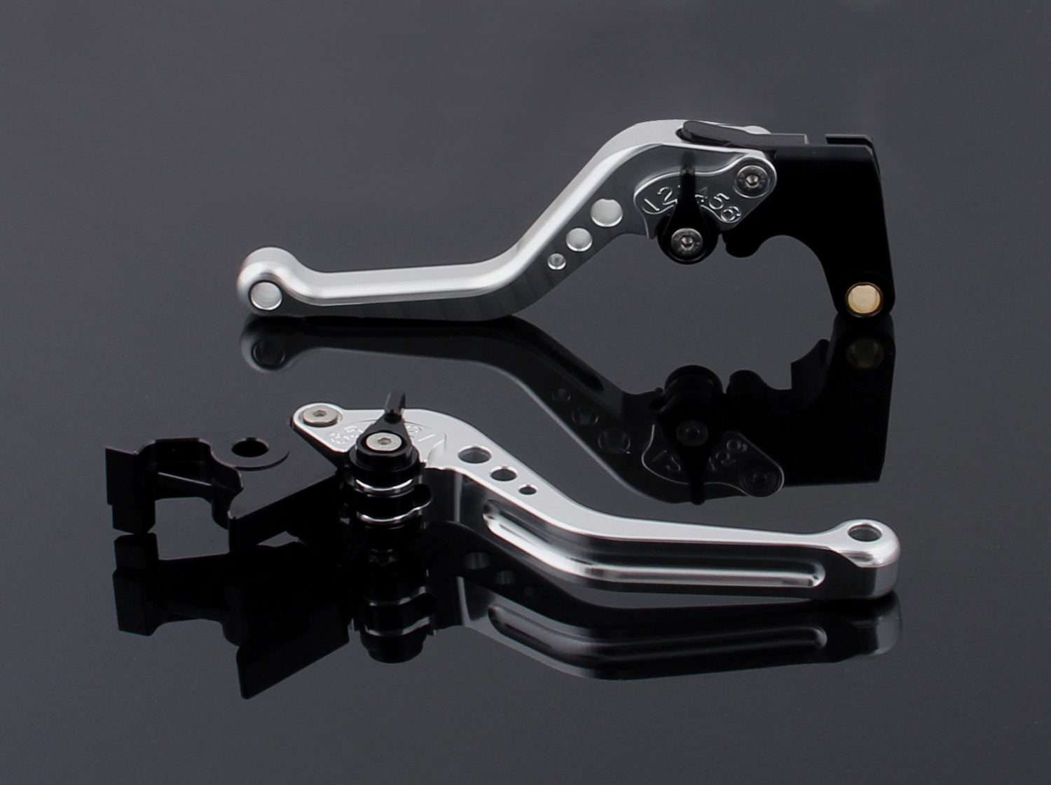 Leviers d'embrayage de frein courts pour Yamaha MT-01 2004-2009 V-MAX 2009-2014 2010 2011 générique