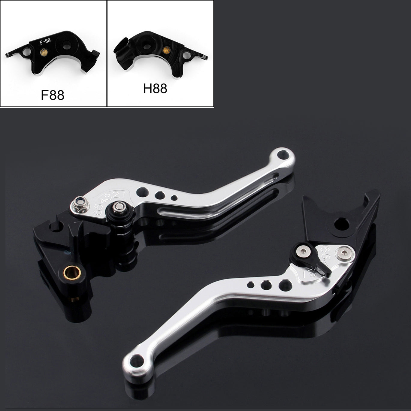 Leviers d'embrayage de frein pour Kawasaki ZX1400/ZX14R/ZZR1400 GTR1400/CONCOURS 2014 Générique