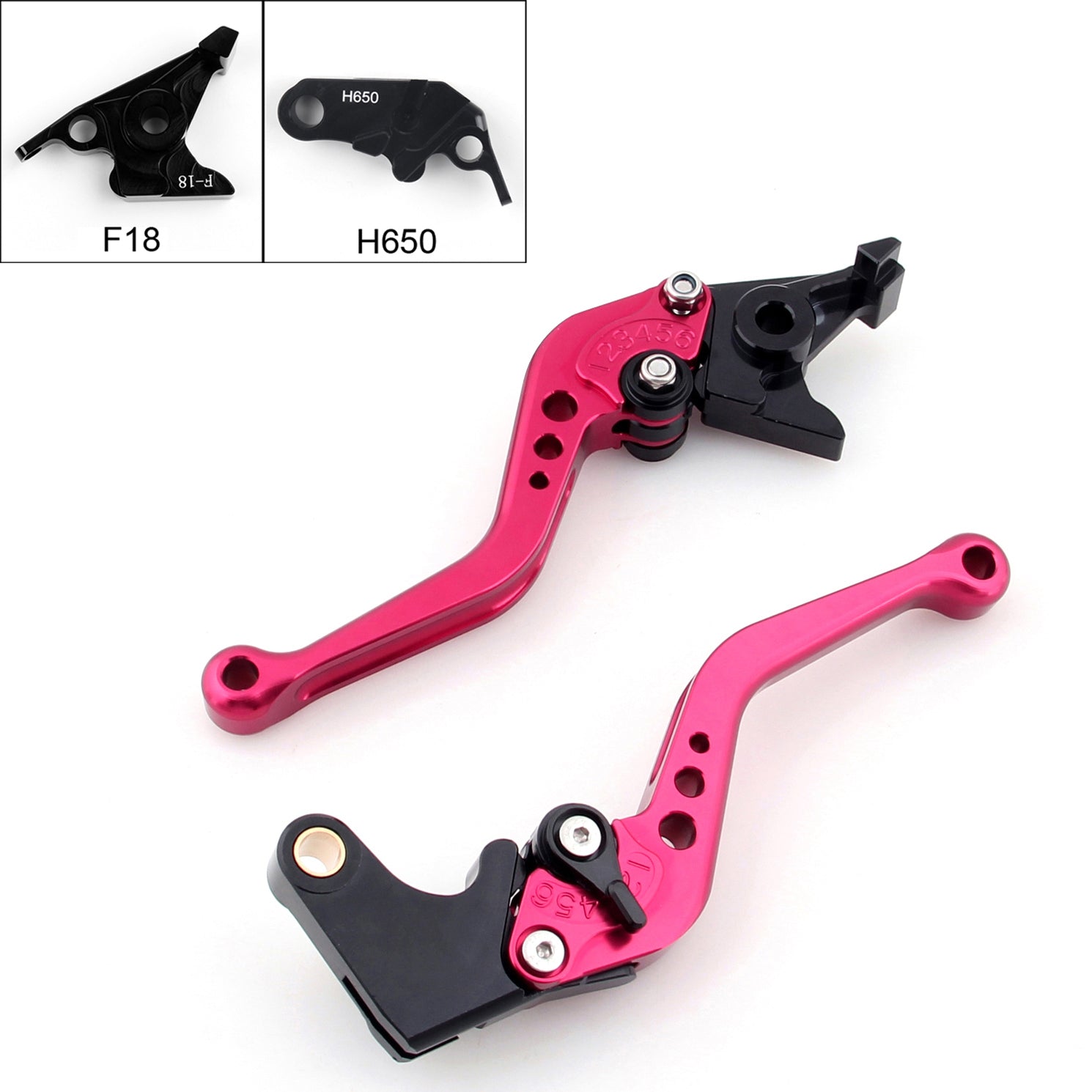 Leviers d'embrayage de frein courts pour Honda CBR650F/CB650F 2014-2015 (F-18/H-650) générique