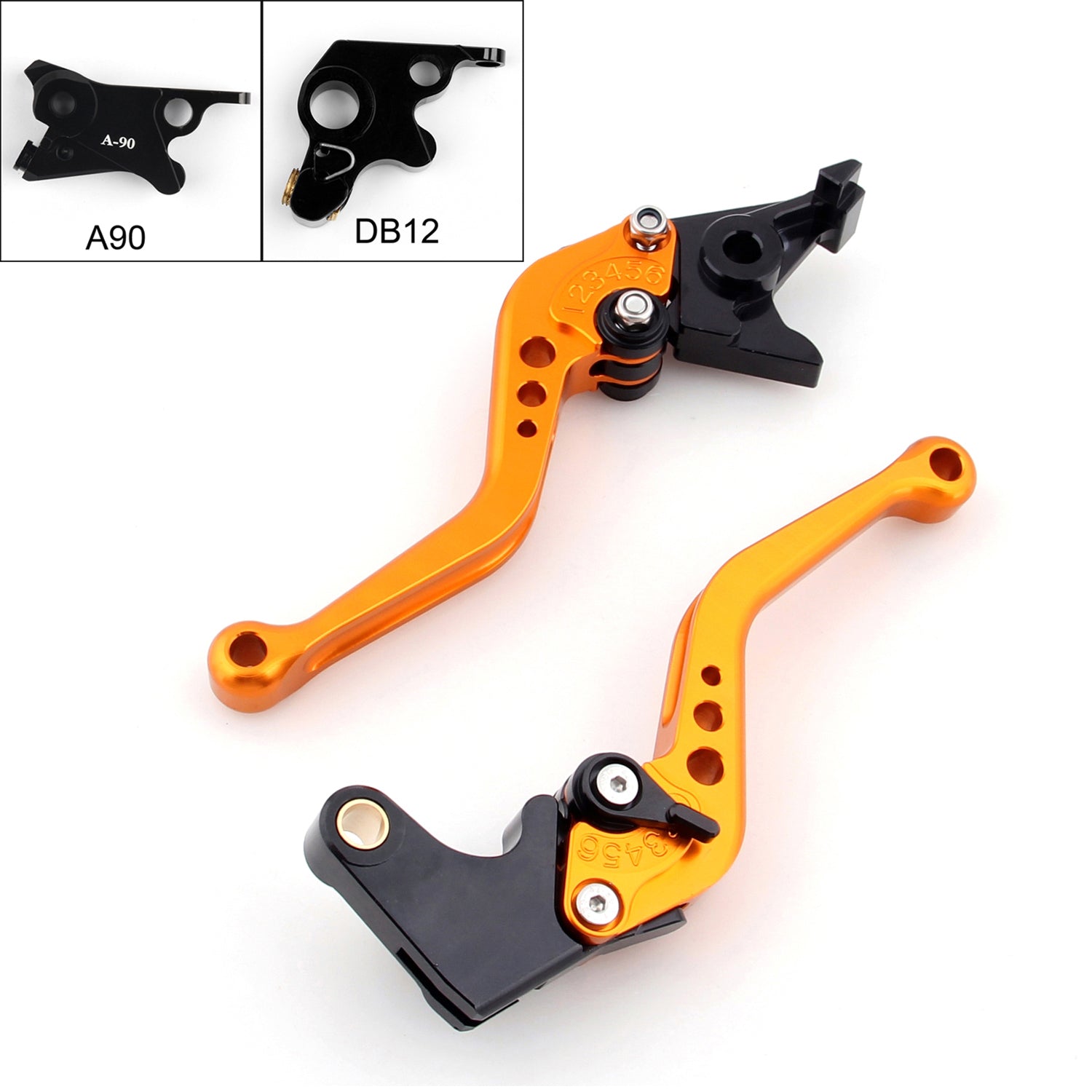 Leve a frizione freno corta per KTM 690 Duke/SMC/SMCR 2014-2016 2015 Generico
