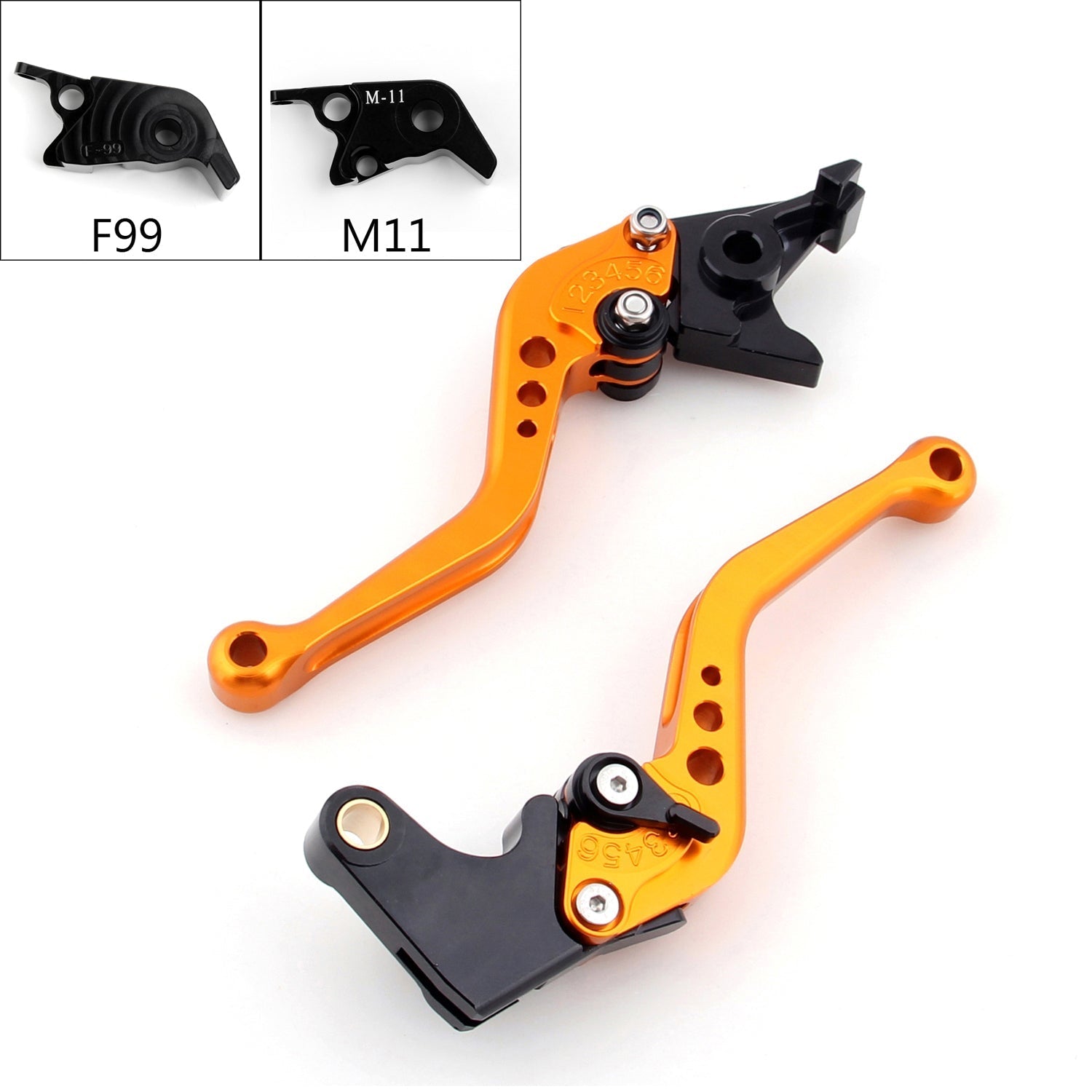 Korte remkoppelinghendels voor KTM RC8/R 09-16 1290 990 SUPER 690 DUKE 2017 Generic