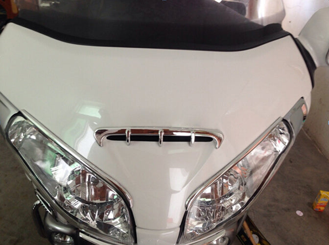 Goldwing Chromed Sheielding Sypebrow Garnish per Honda GL1800 2001-2011 Generico