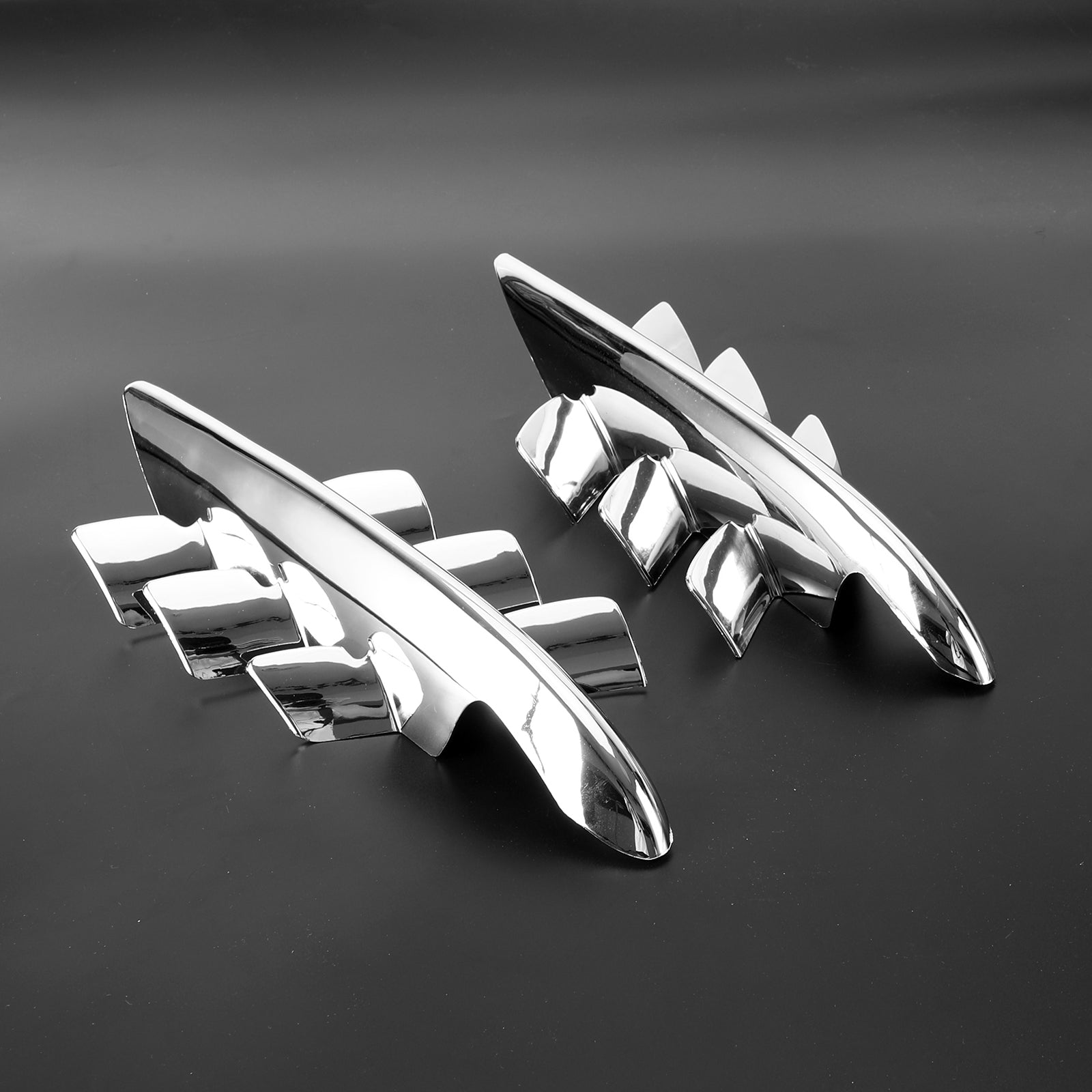 2001-2011 Honda GL1800 Goldwing Carenatura cromata Premier Shark Gills