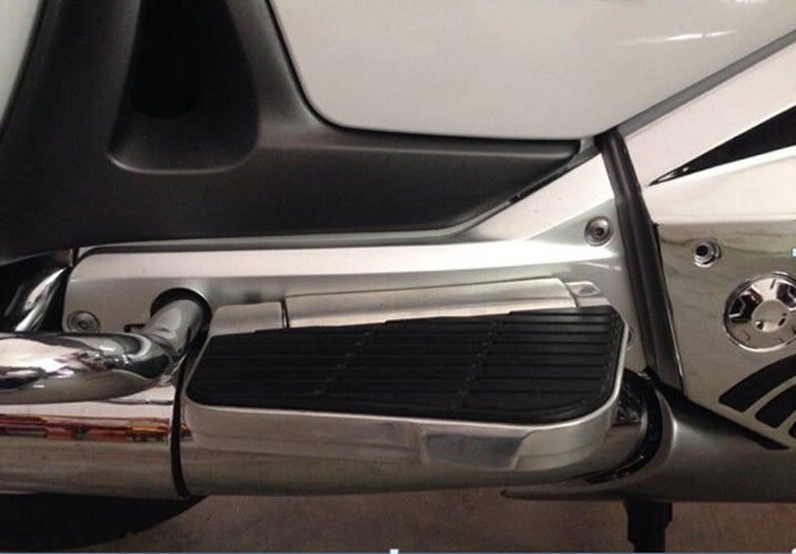 Honda GL1800 Goldwing Cubiertas de carenado derecha e izquierda cromadas Marco trasero inferior