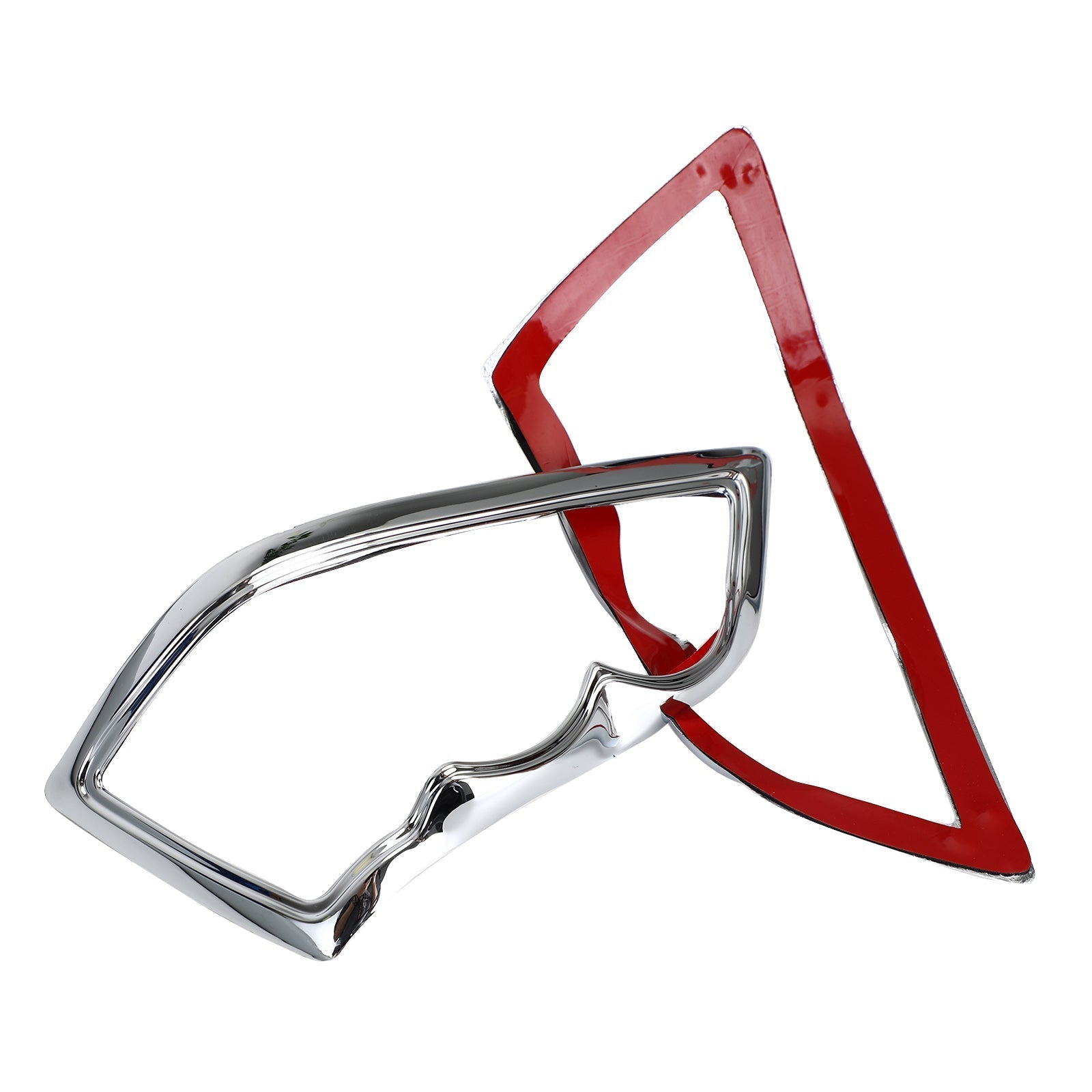 Acentos de luz de carenado de alforja cromada para Honda Goldwing GL1800 2001-2011 genérico