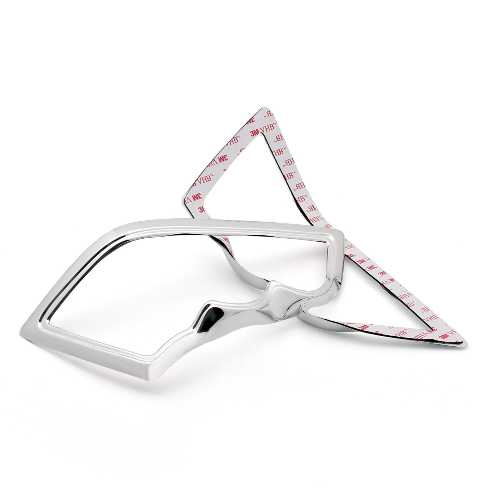 Acentos de luz de carenado de alforja cromada para Honda Goldwing GL1800 2001-2011 genérico