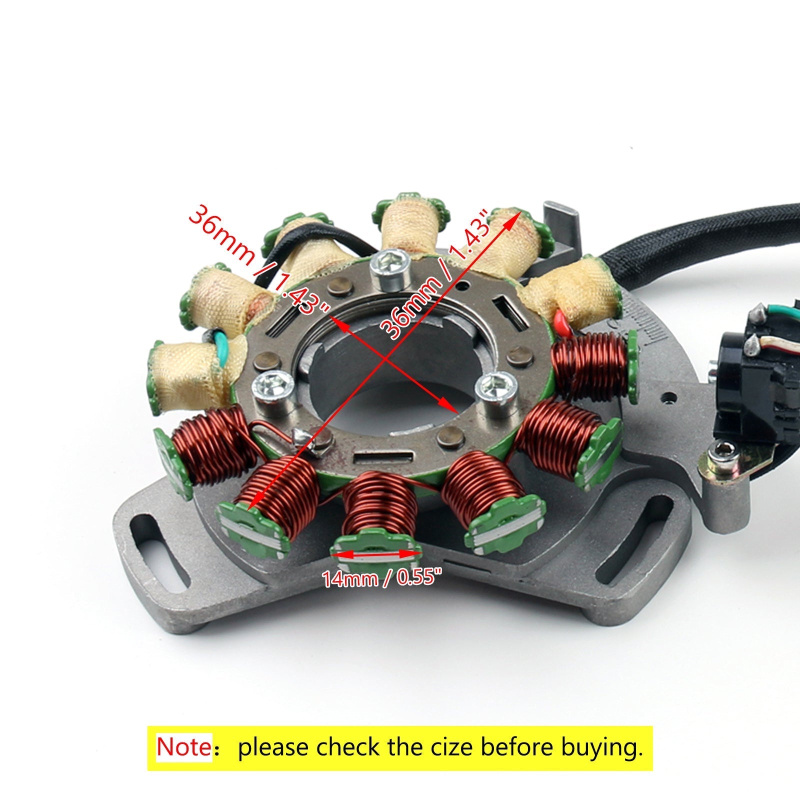 Bobine de stator pour générateur Yamaha Banshee 350 YFZ350 (87-94) Mageneto générique