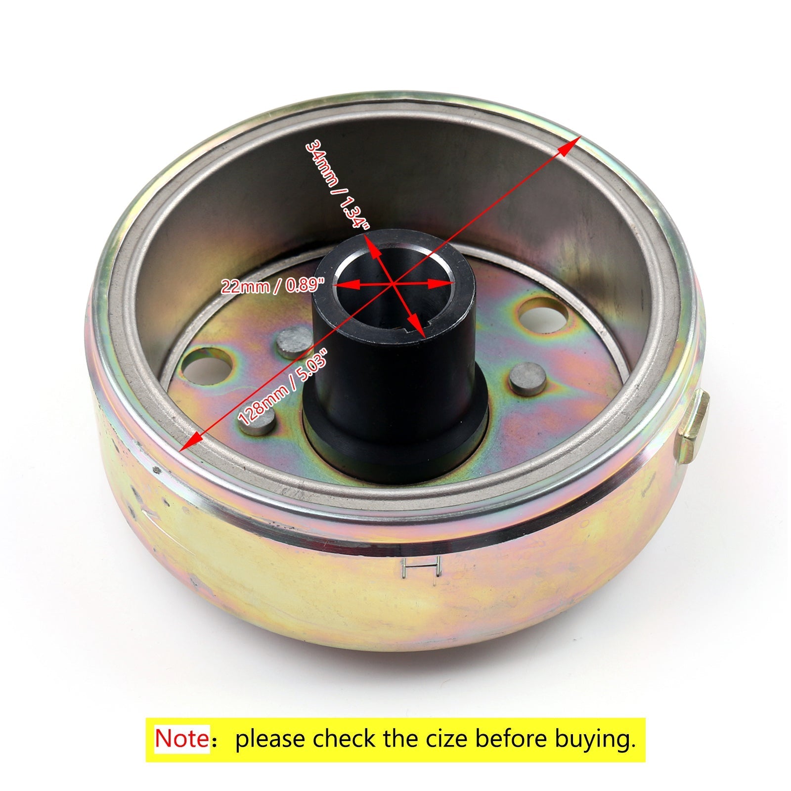 Rotore volano magnete per Yamaha YFZ 350 Banshee (87-2006) Rotore volano ATV generico