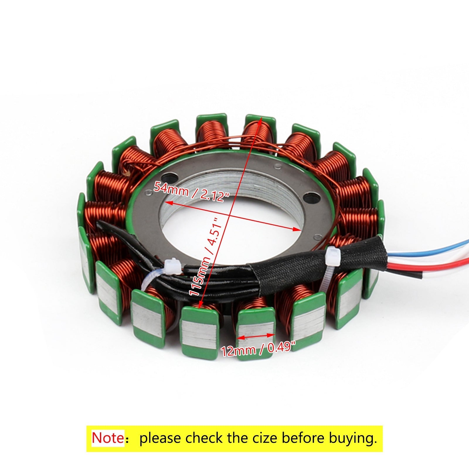 Stator tuljava za yamaha yfm350fx 4x4 yfm40 velik medved yfm350r yfm350x generic