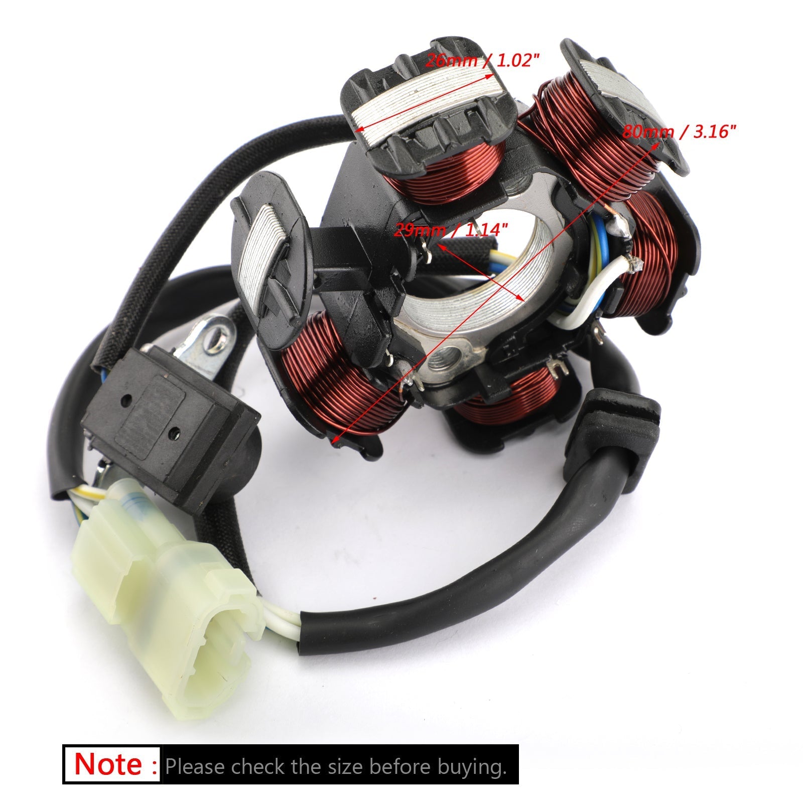 5-biegunowa cewka stojana dla Honda TRX90 X EX Sportrax 06-09 TRX90 TRX 90 EX X 06-17 Generic