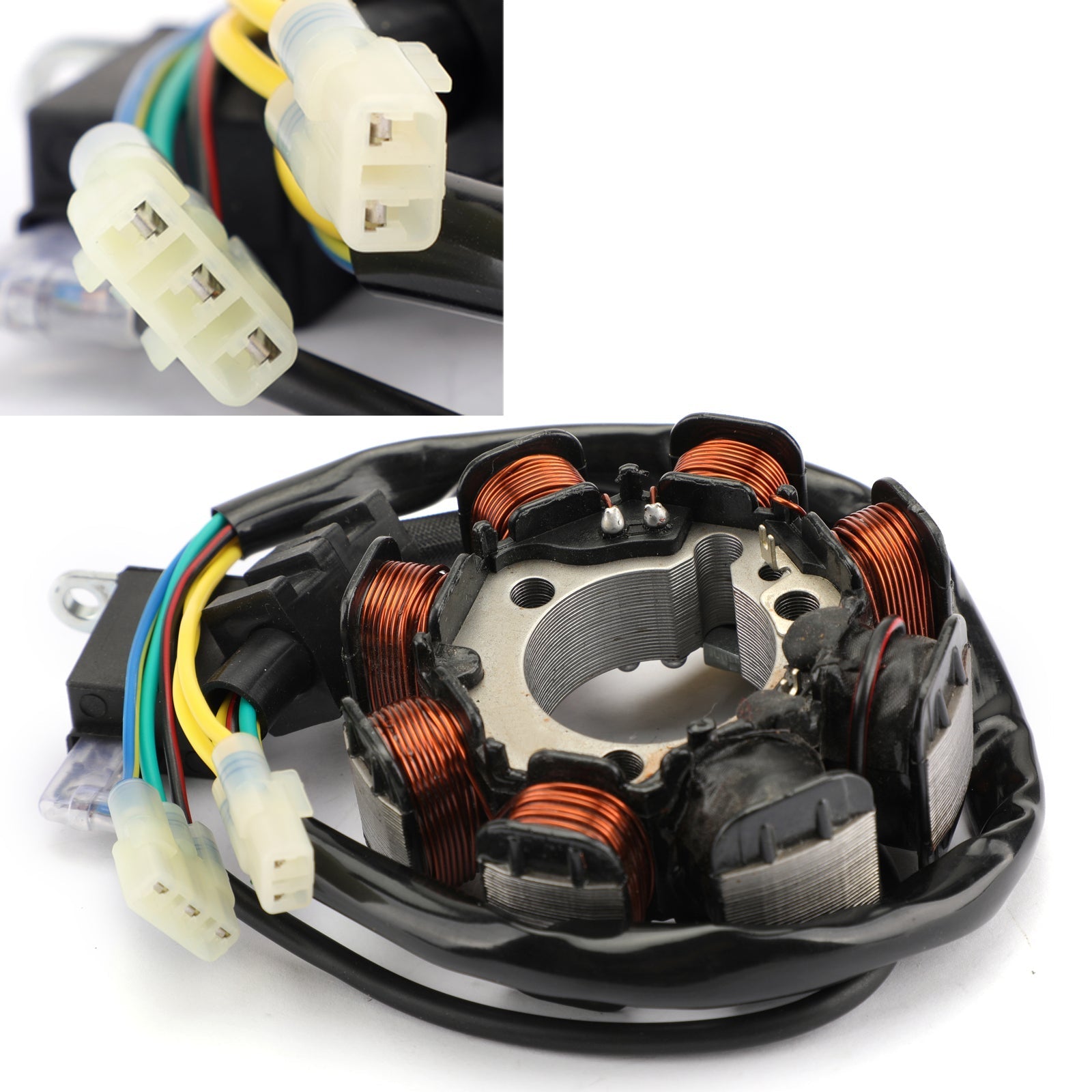 Bobine de stator d'alternateur 8 pôles pour Honda TRX200D FourTrax 200 Type II 1991-1997 Générique