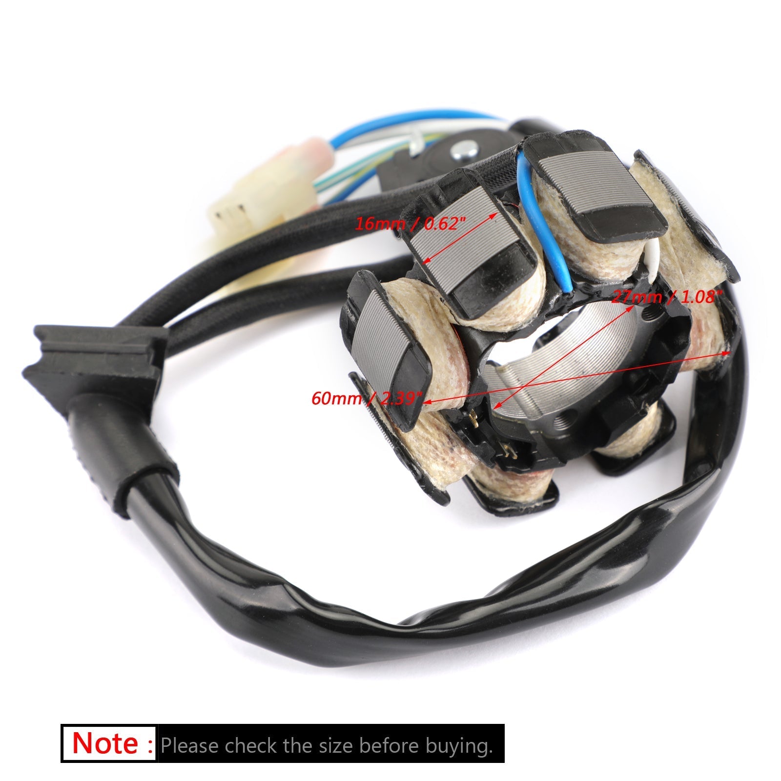 8-polige dynamo-statorspoel voor Honda CRF250R 04-09 CRF 250 R 31120-KRN-670 Generiek