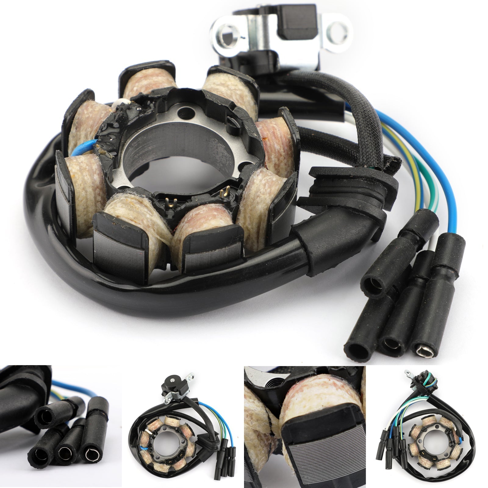 Alternatore Statore 8 Poli Per Honda CRF450R 02 03 31100-MEB-670 31100-MEB-671 Generico