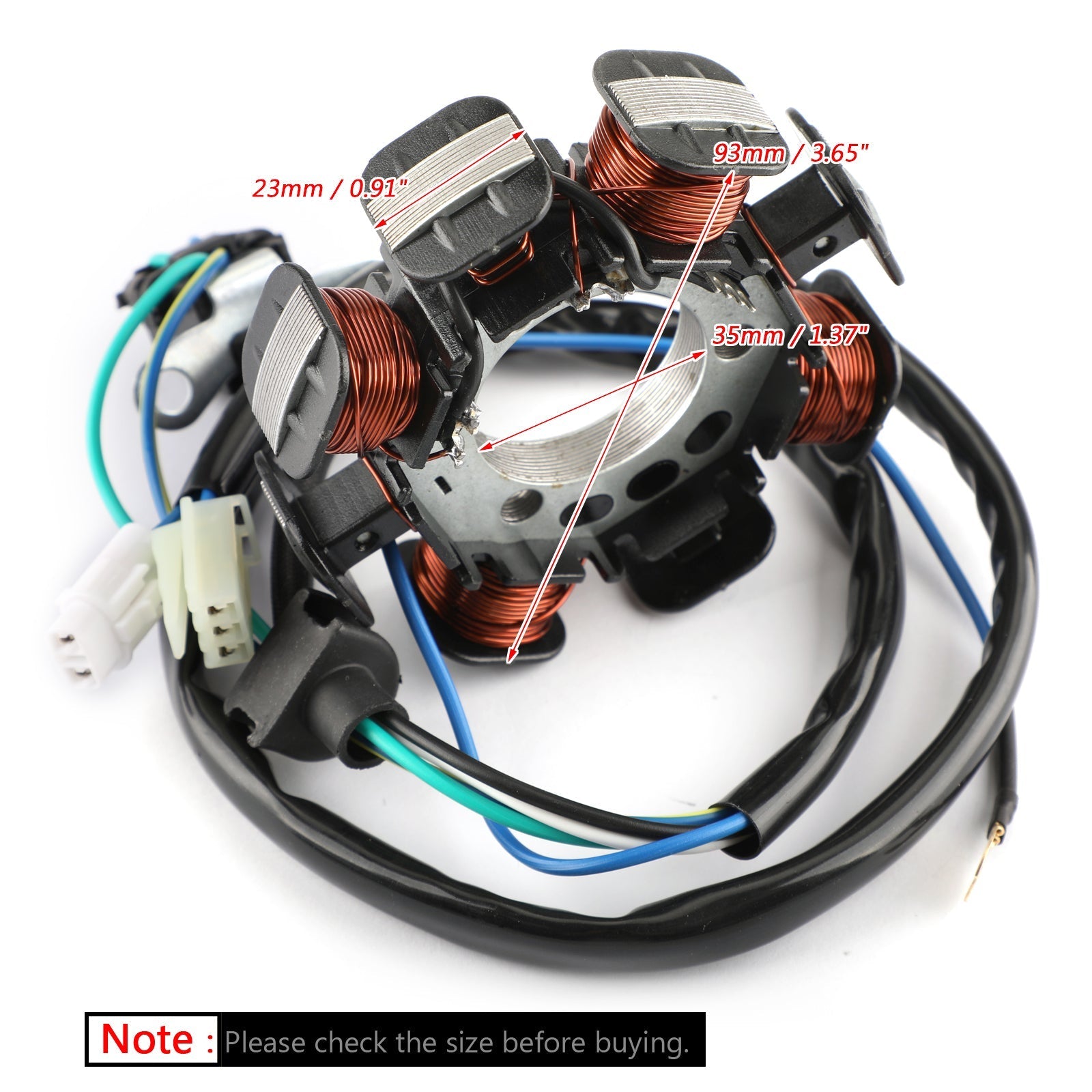 Bobina statore alternatore generico Yamaha TTR230 TT-R230 2005-2017 #.1C6-H1410-00