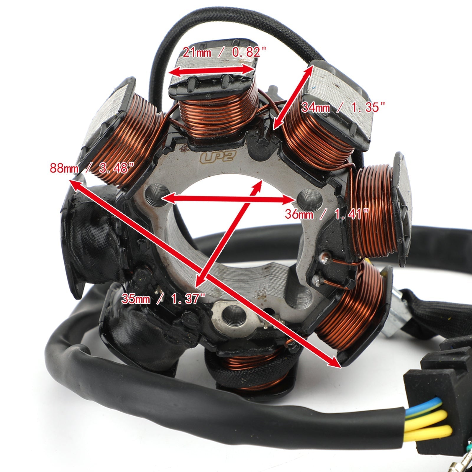 Magneto cewka stojana Honda FourTrax 200 1986-1988 dla 31120-HB3-004 31120-HB3-014