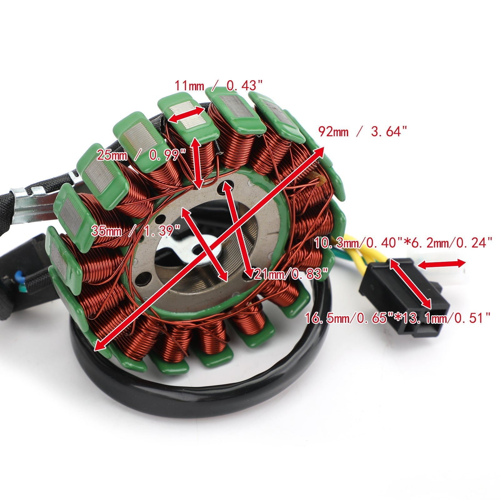Magneto Statorspoel voor Suzuki RV125 RV200 Van GZ125 Marauder 98-11 32101-13G10 Generiek