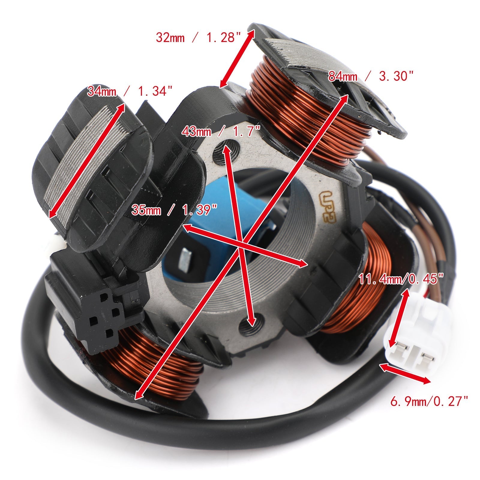 Cewka stojana Magneto dla Suzuki LTZ50 /Z Quadsport Z50 2x4 2006-2018 32101-43G00 Generic