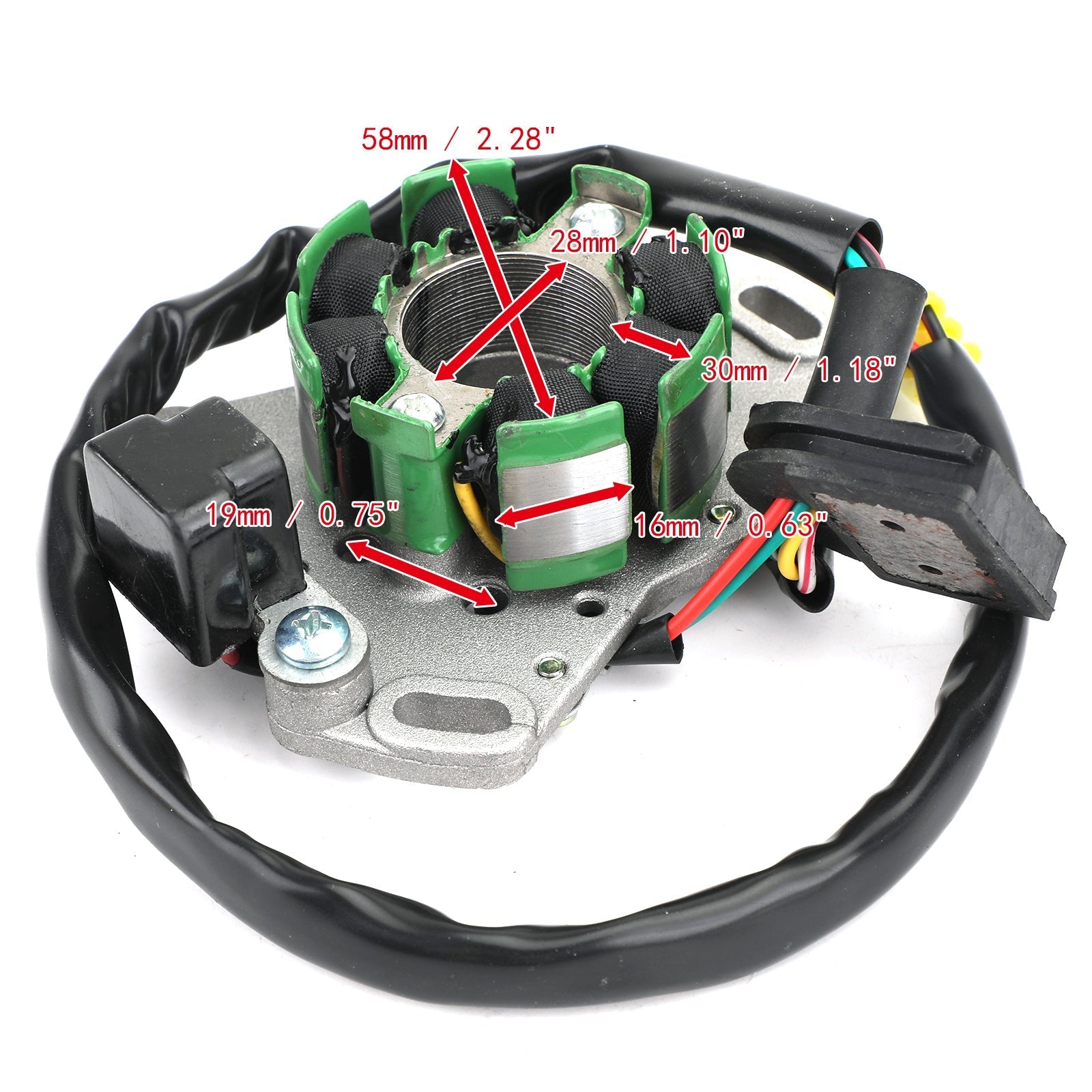 Magneto Statorspoel Voor Suzuki RM125 RM 125 2005 2006 2007 2008 32101-36F30 Generiek